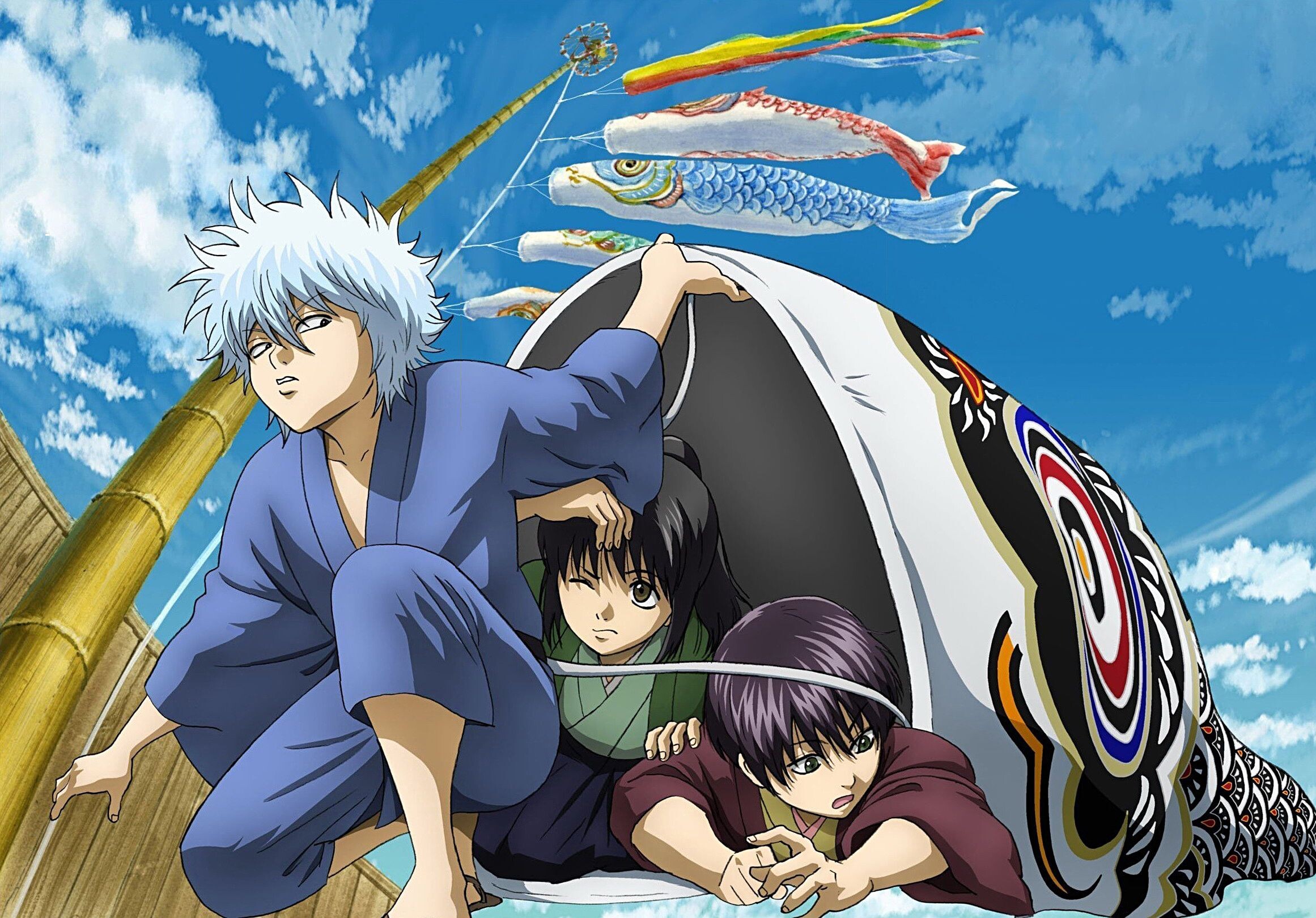 Gintama desktop, Gintama fanart, Anime wallpaper, Widescreen, 2330x1620 HD Desktop