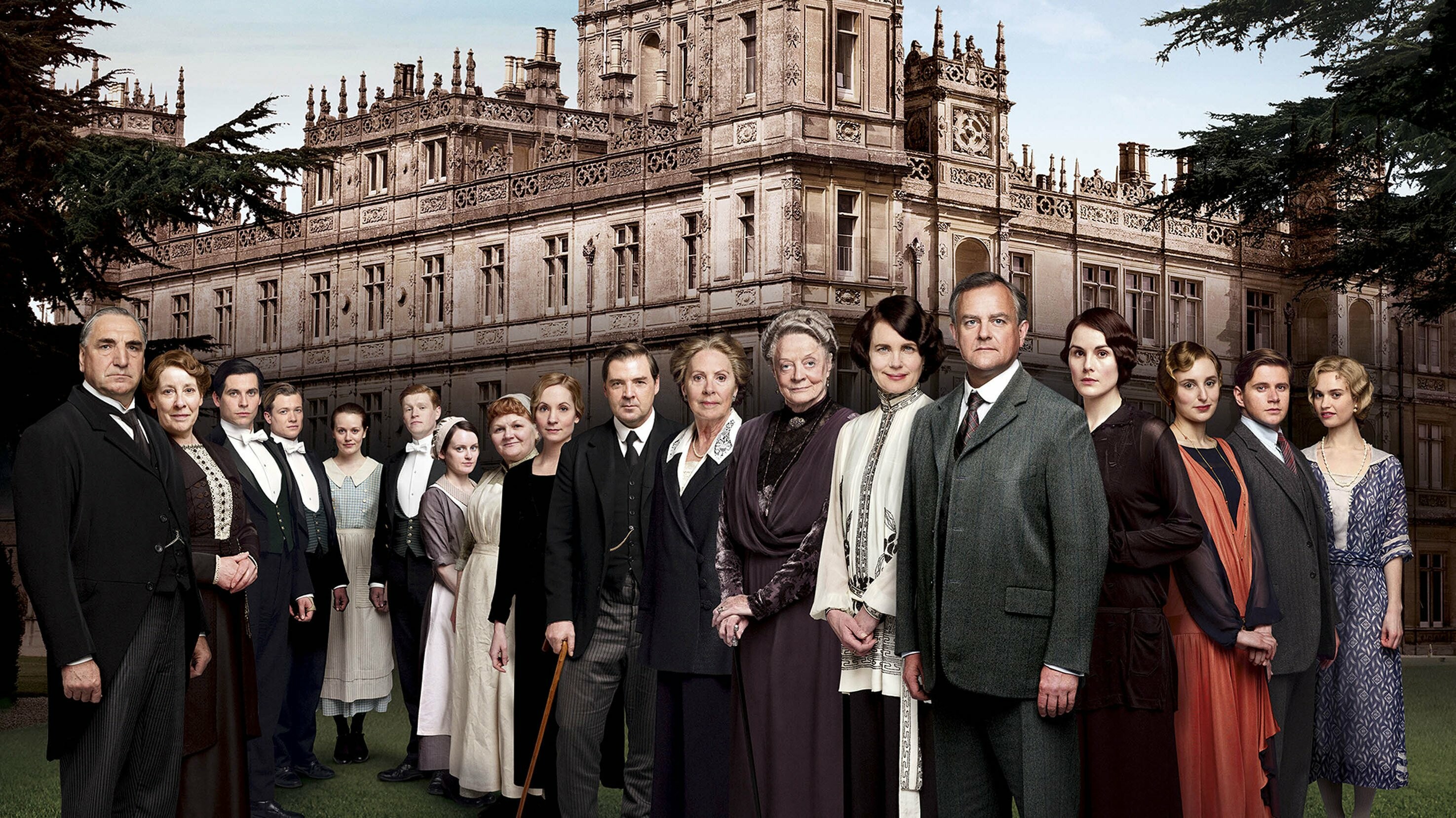 Downton Abbey TV show, HD wallpaper, Captivating image, Period setting, 2950x1660 HD Desktop