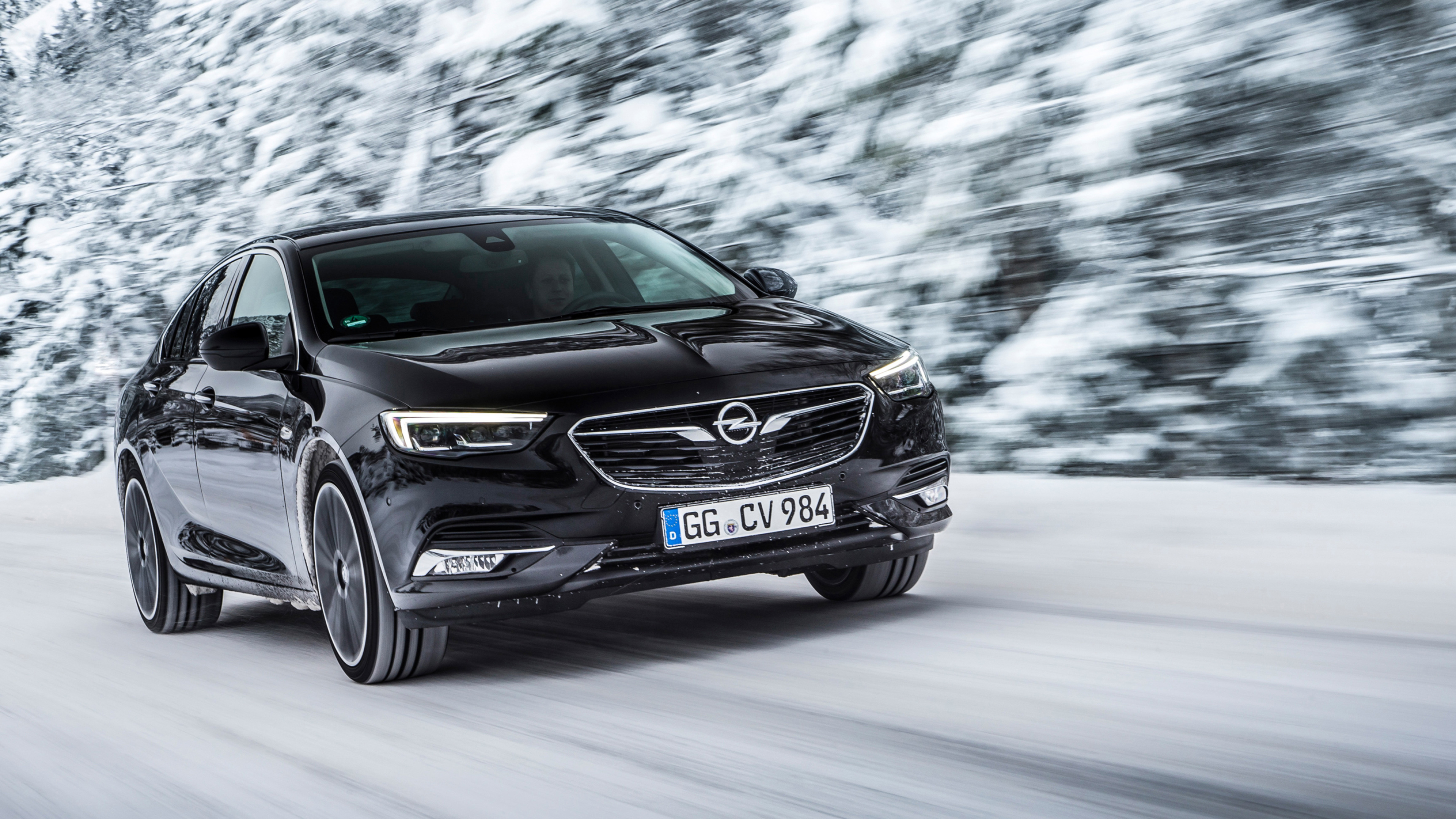 Opel Insignia, Permanent postal office, Opel Insignia Grand Sport, Wallpaper, 3840x2160 4K Desktop