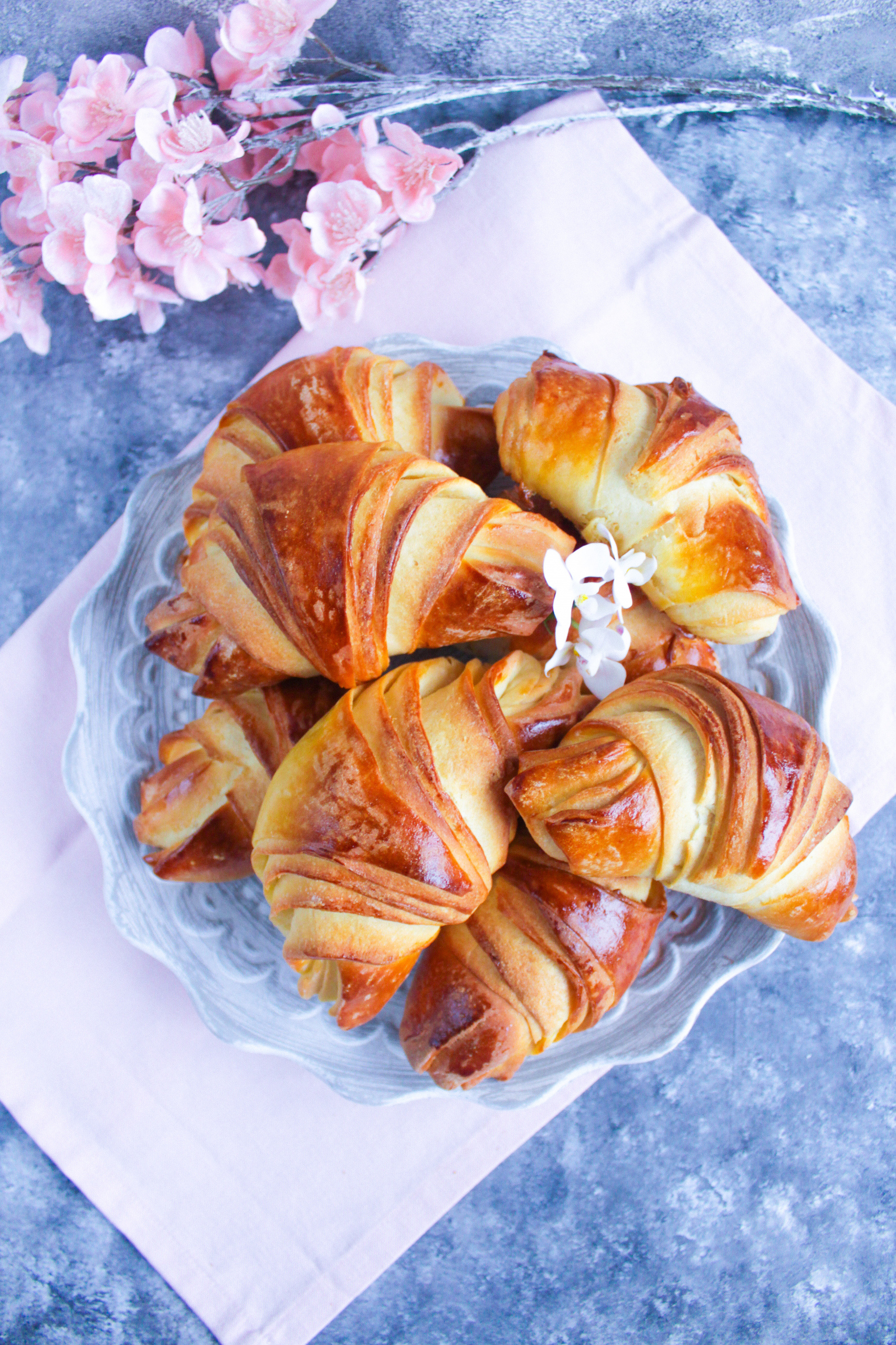 Croissants made with love, Thermomix recipe, Baking with heart, Irresistible aroma, 1710x2560 HD Phone