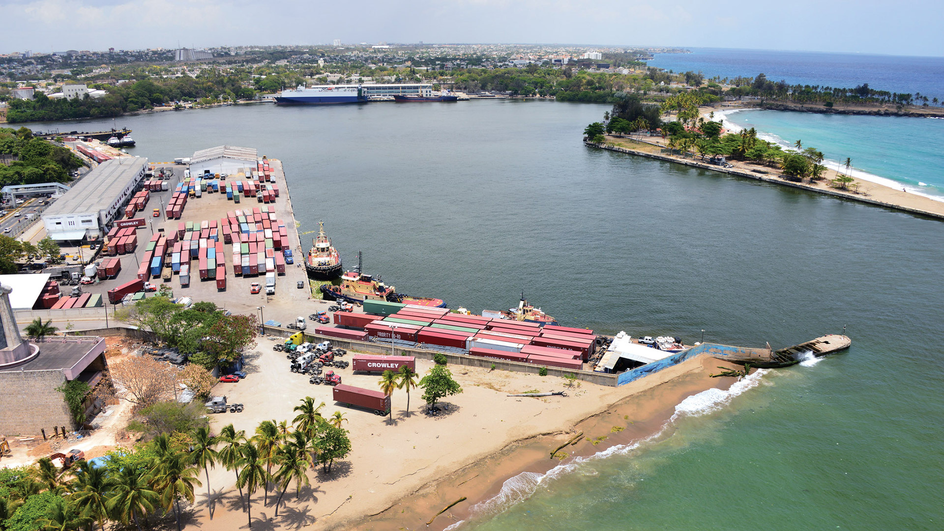 Santo Domingo, Navieros de la Repblica Dominicana, Travel association, 1920x1080 Full HD Desktop