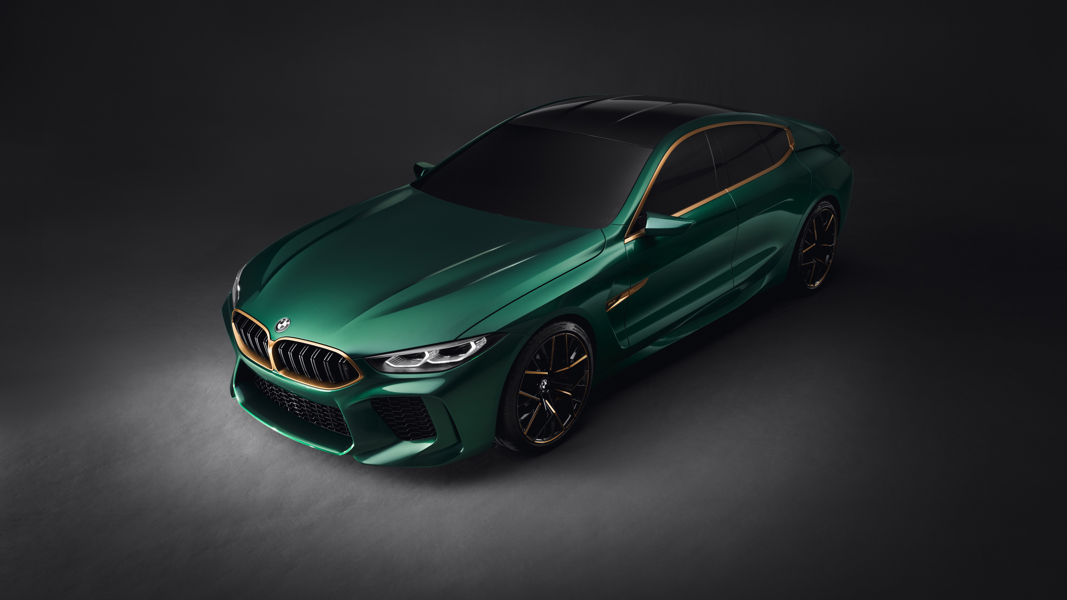 BMW M8, Auto, Luxury Car, Coupe, Competition, 3500x1970 HD Desktop