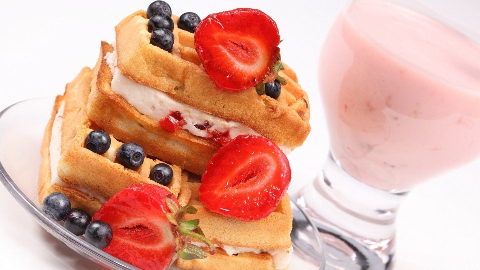 HD waffle wallpaper, Delectable visuals, Irresistible delight, Food lover's paradise, 1920x1080 Full HD Desktop