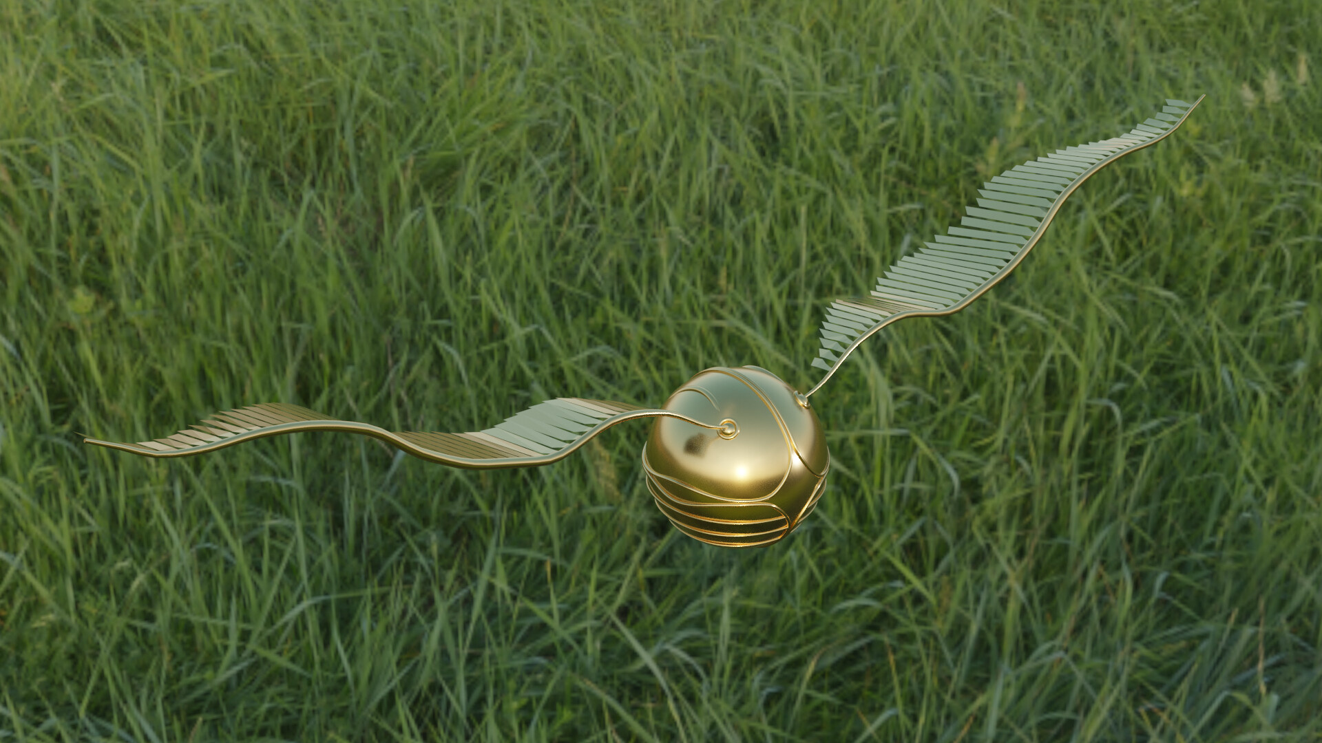 Golden Snitch, Movies, ArtStation Golden Snitch, 1920x1080 Full HD Desktop