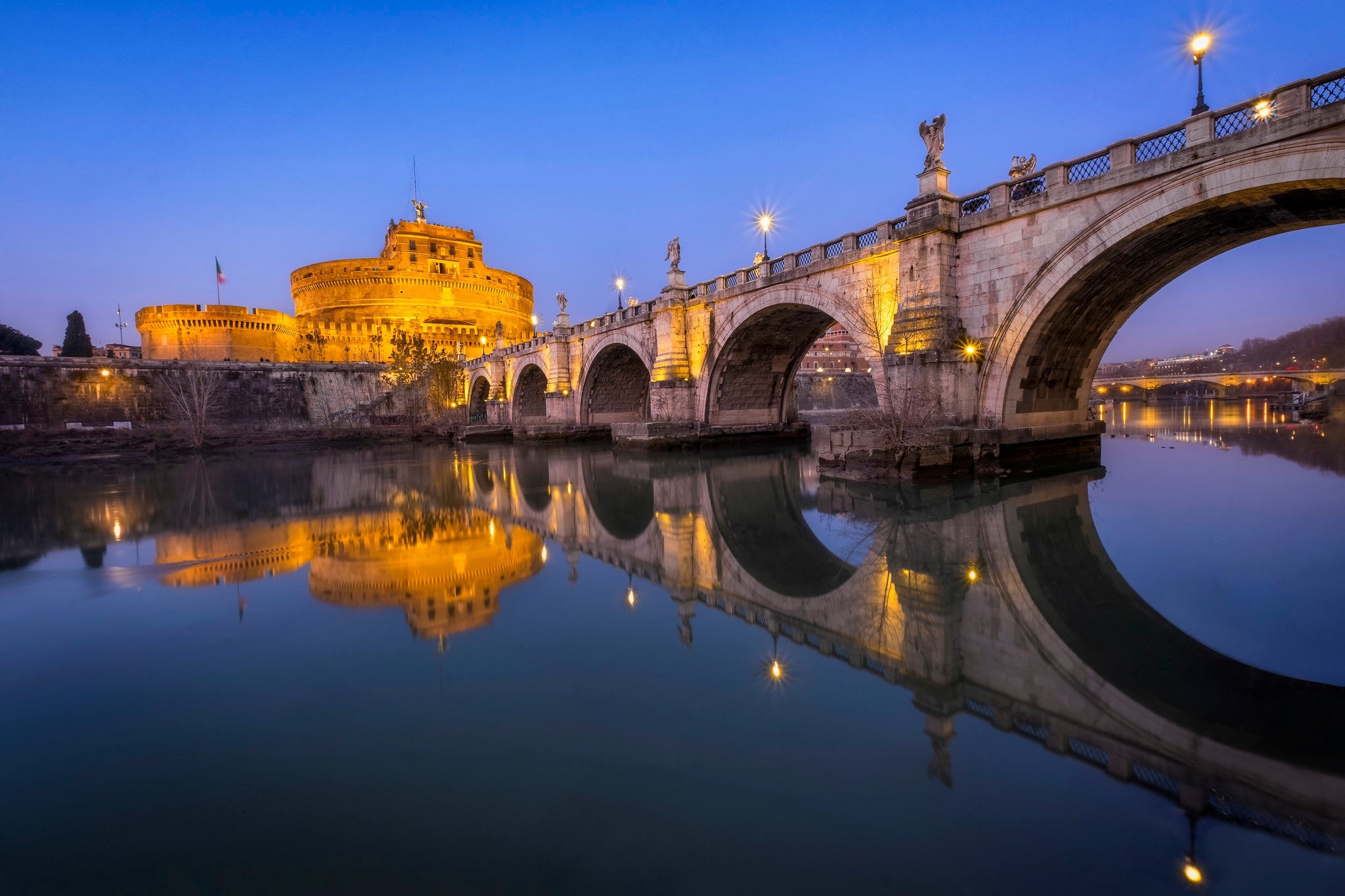 Castel Sant'Angelo, Rome Wallpaper, 2050x1370 HD Desktop