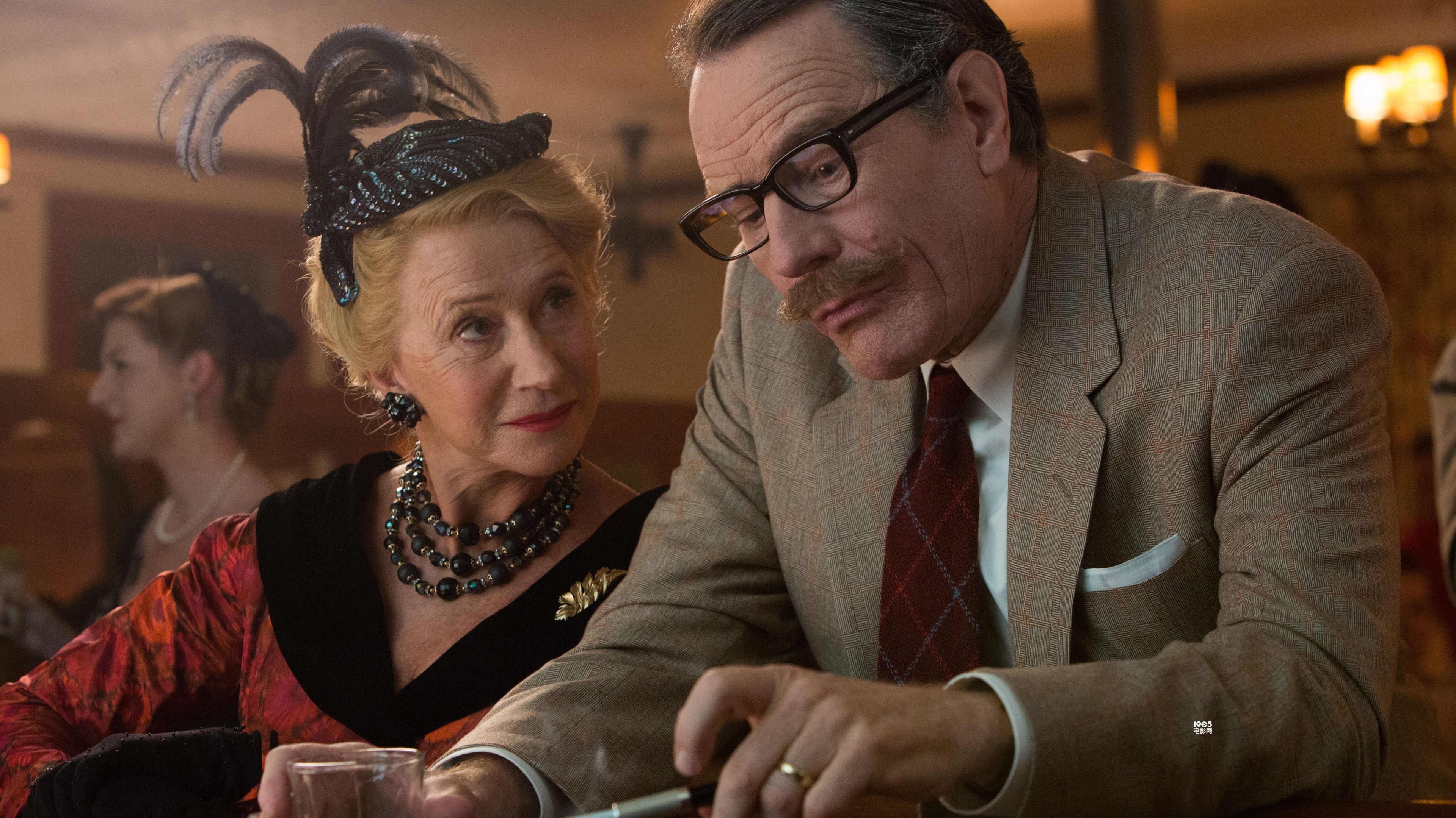 Trumbo movie, Bryan Cranston, Diane Lane, Movie poster, 3840x2160 4K Desktop