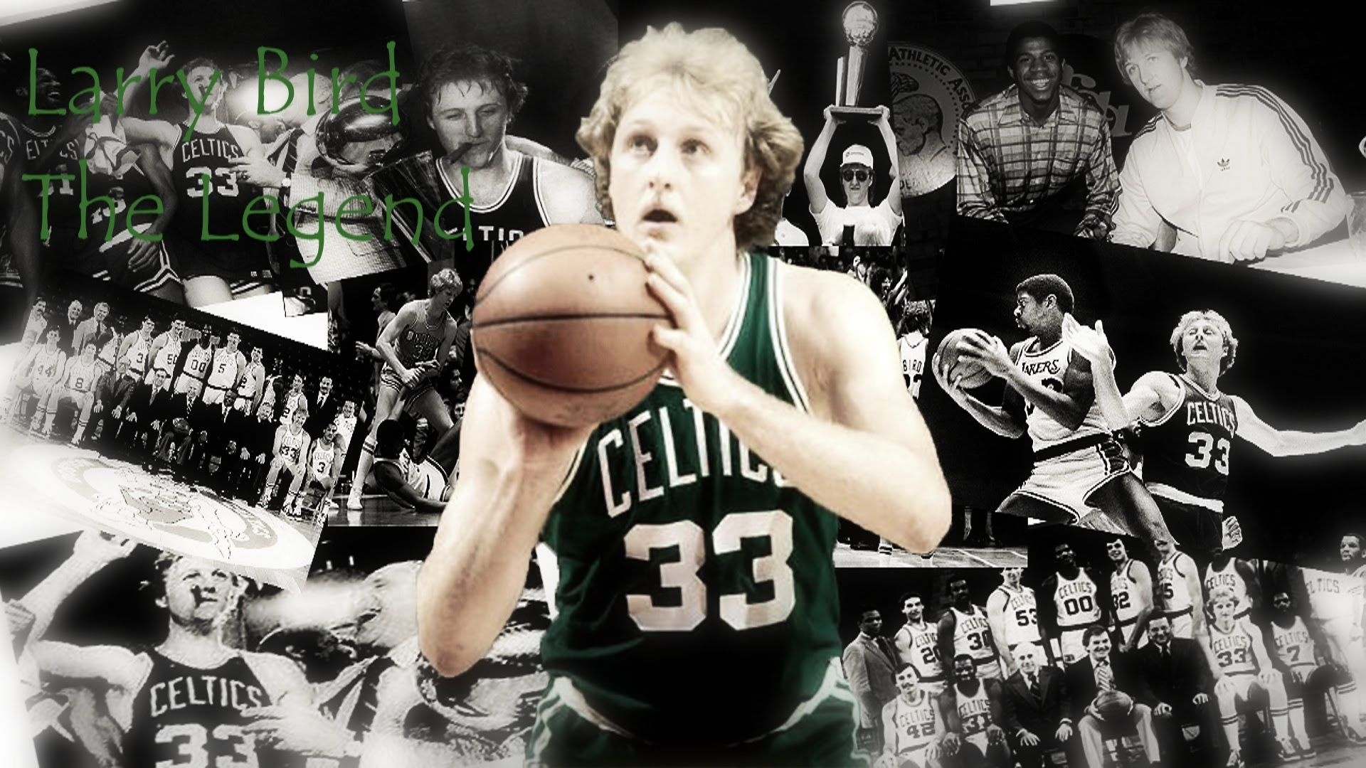 Larry Bird, Top free wallpapers, Impressive backgrounds, Visual delight, 1920x1080 Full HD Desktop