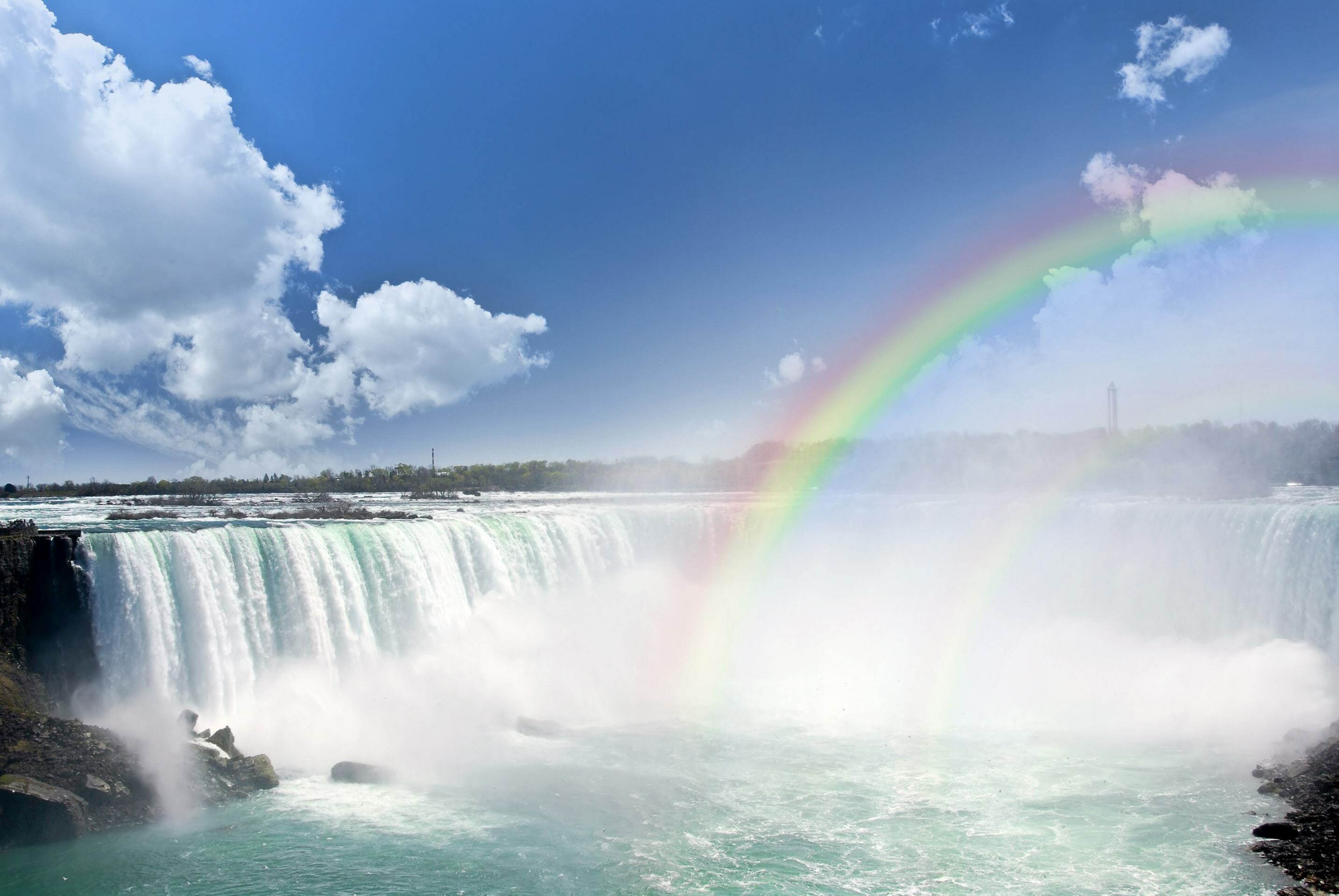 Rainbow, Niagara Falls Wallpaper, 2870x1920 HD Desktop