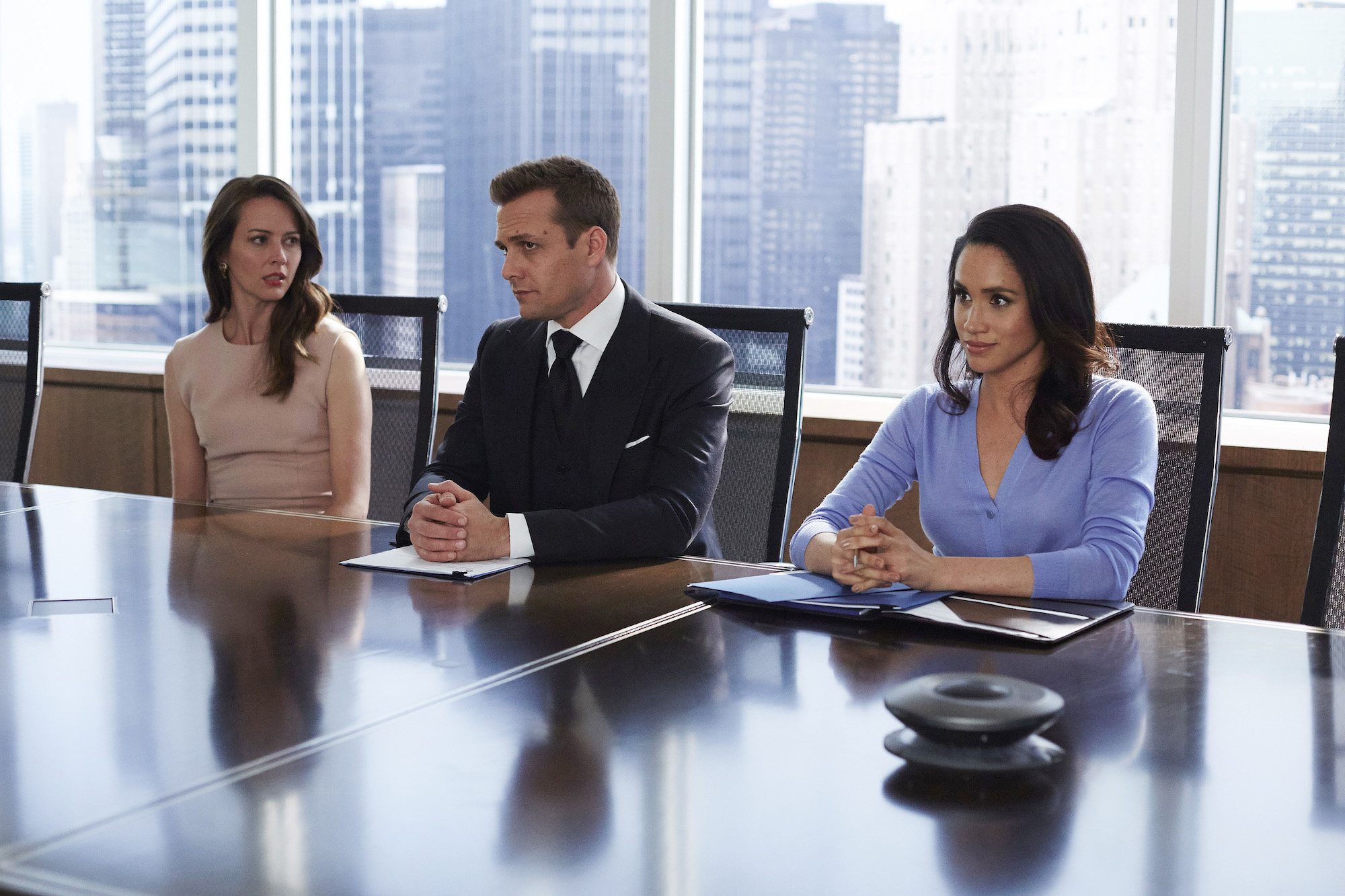 Harvey Specter, Rachel Zane, Esther Litt, HD Desktop wallpaper
