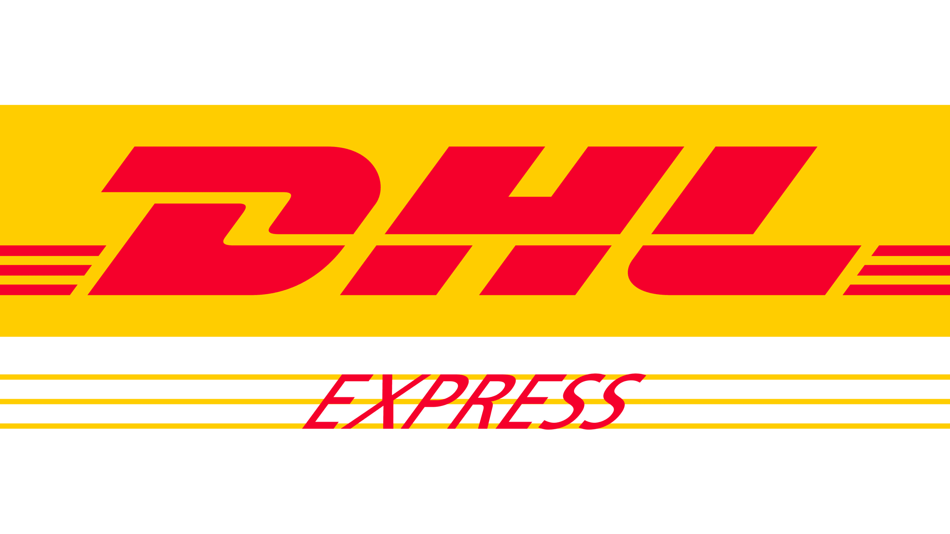 DHL logo PNG, Graphic design resource, Branding identity, Transparent logo, 3840x2160 4K Desktop