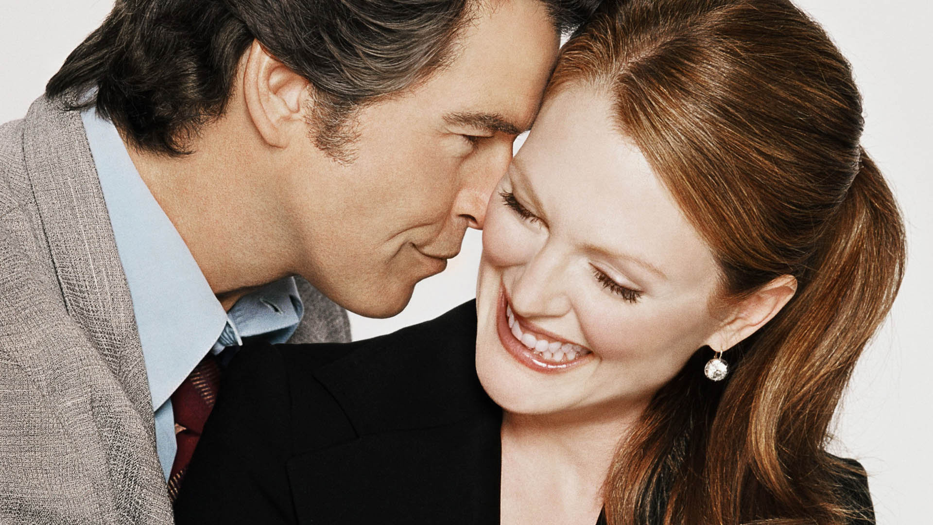 Julianne Moore, Pierce Brosnan, Laughing, Laws of Attraction, 1920x1080 Full HD Desktop