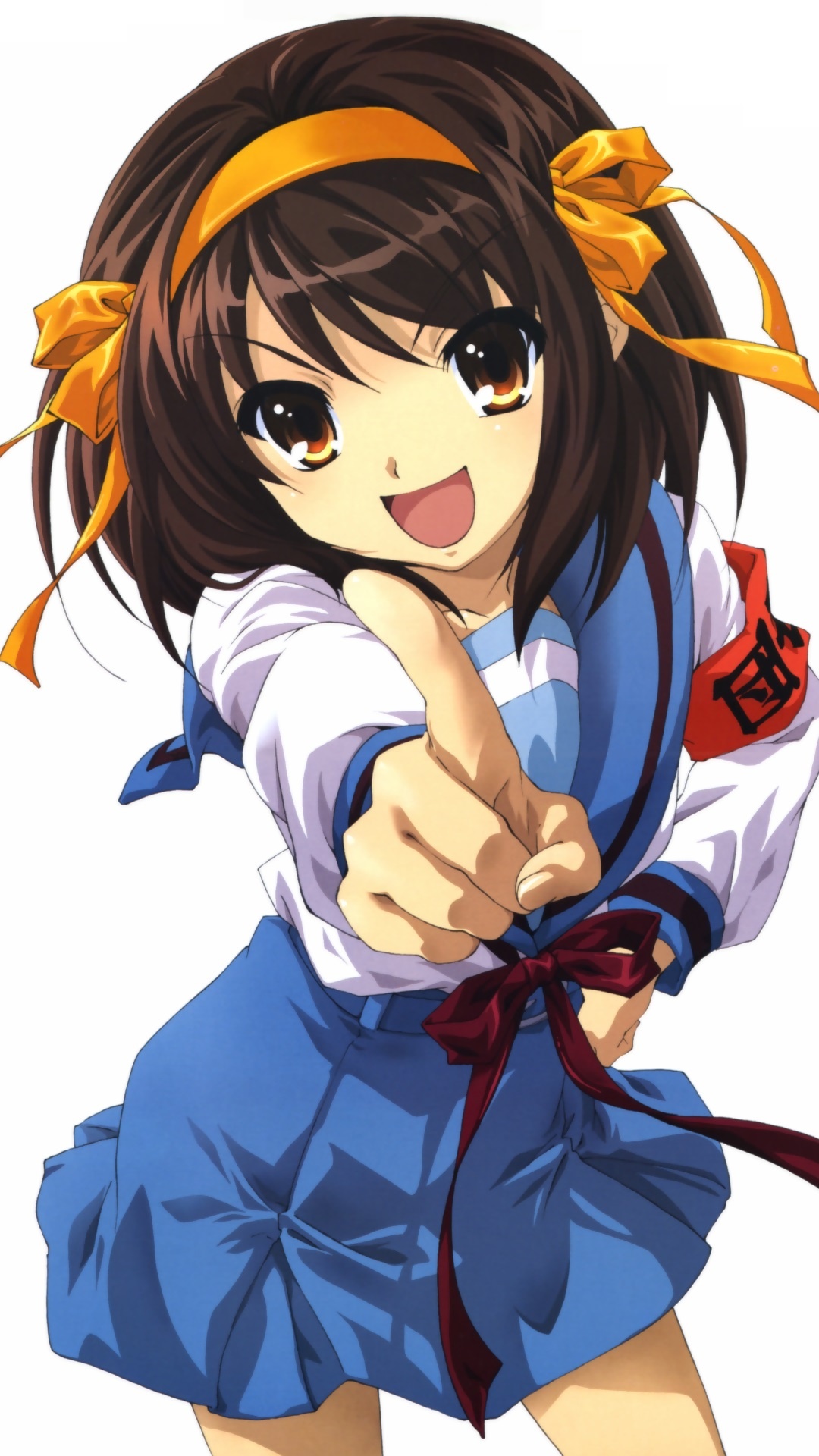 Melancholy of Haruhi Suzumiya, Kawaii mobile wallpaper, 1080x1920 Full HD Phone