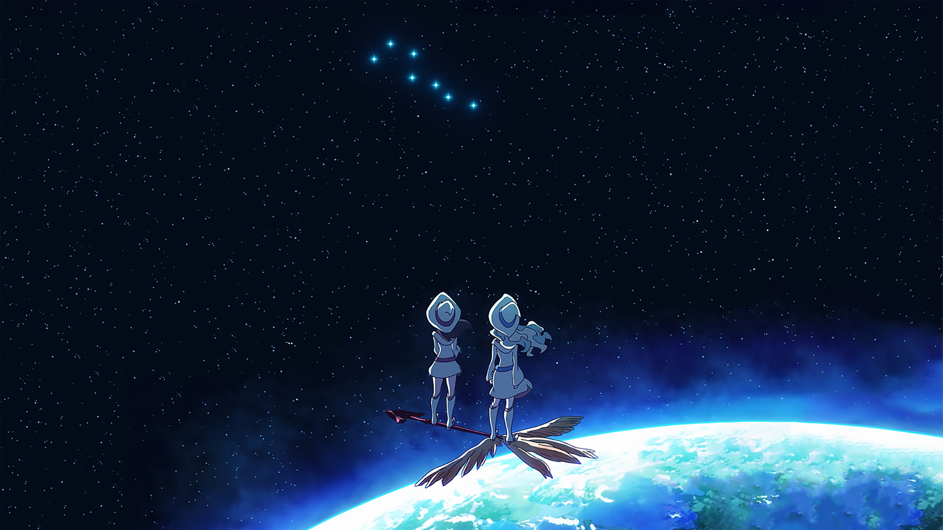 Little Witch Academia, 4K wallpapers, Background images, Magical adventures, 3840x2160 4K Desktop