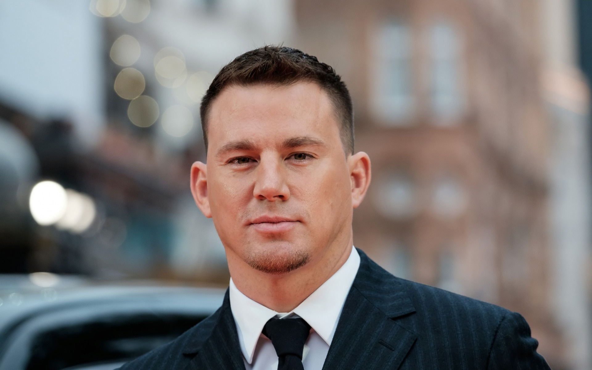 Channing Tatum, Actor Portraits, Gray Suit Photoshoot, American Star, 1920x1200 HD Desktop