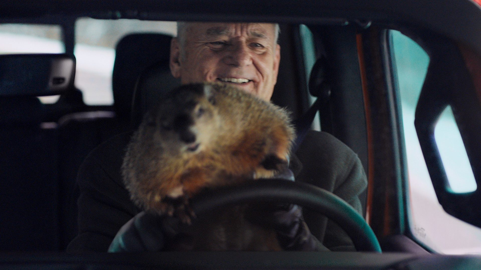 Groundhog Day Movie, Time loop comedy, Bill Murray, Super Bowl ad, 1920x1080 Full HD Desktop