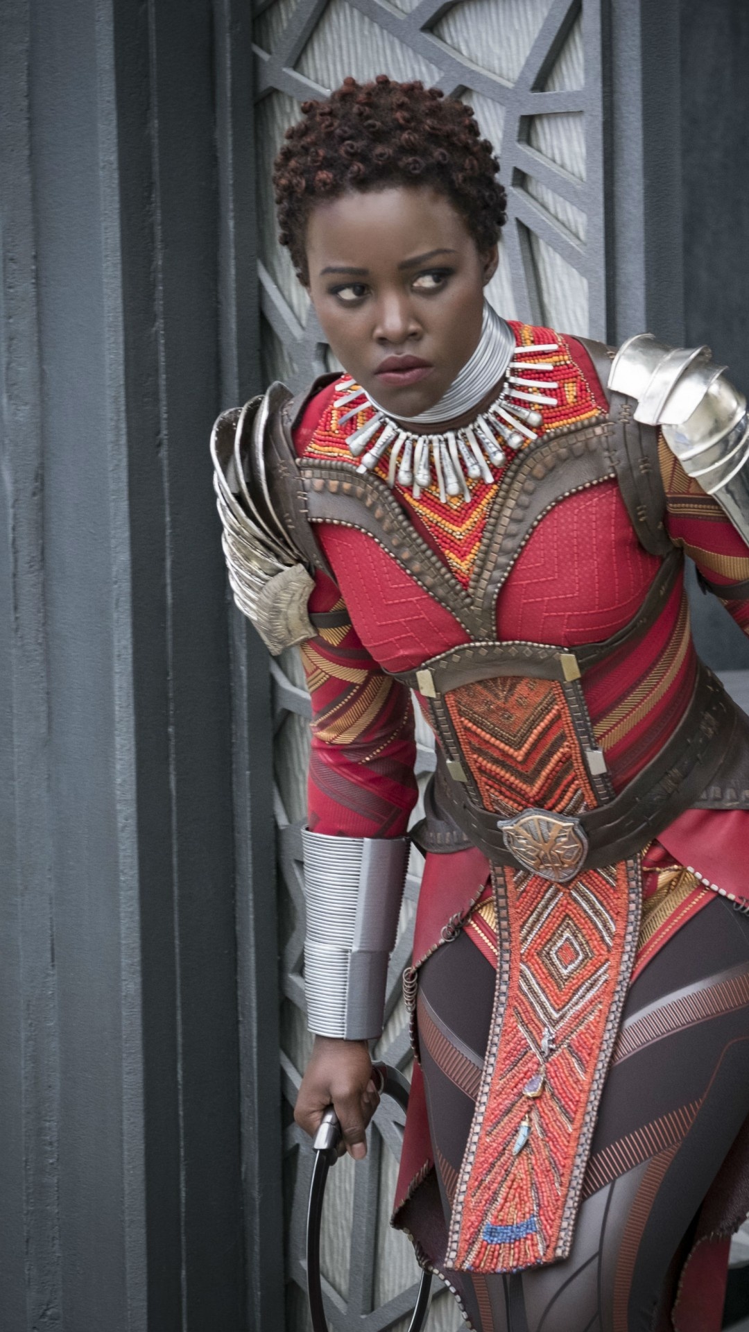 Lupita Nyong'o, Black Panther, Letitia Wright, Movies in 4K, 1080x1920 Full HD Phone