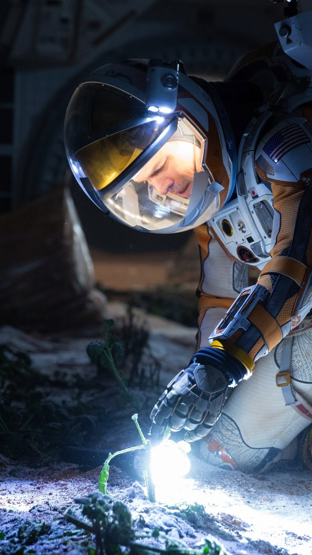 The Martian film, Sci-fi adventure, Hollywood star, Space exploration, 1080x1920 Full HD Phone