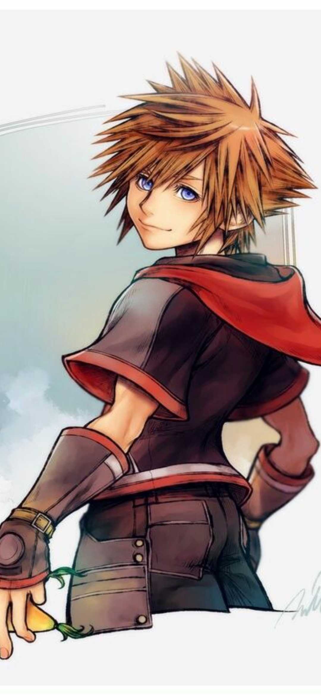 Sora, Kingdom Hearts wallpaper, HD quality, Free download, 1080x2340 HD Phone