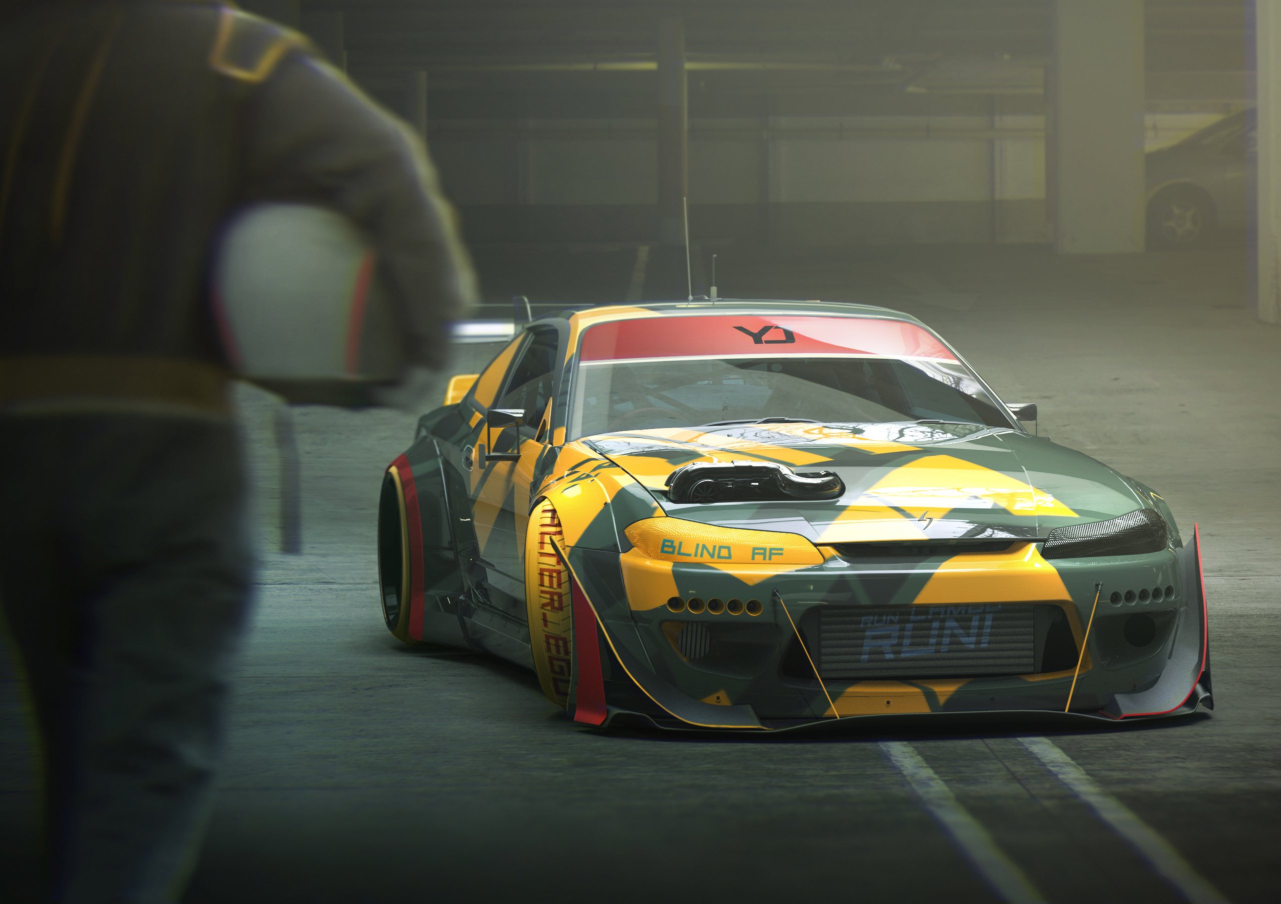Nissan Silvia S15, Rallycross Wallpaper, 2560x1810 HD Desktop