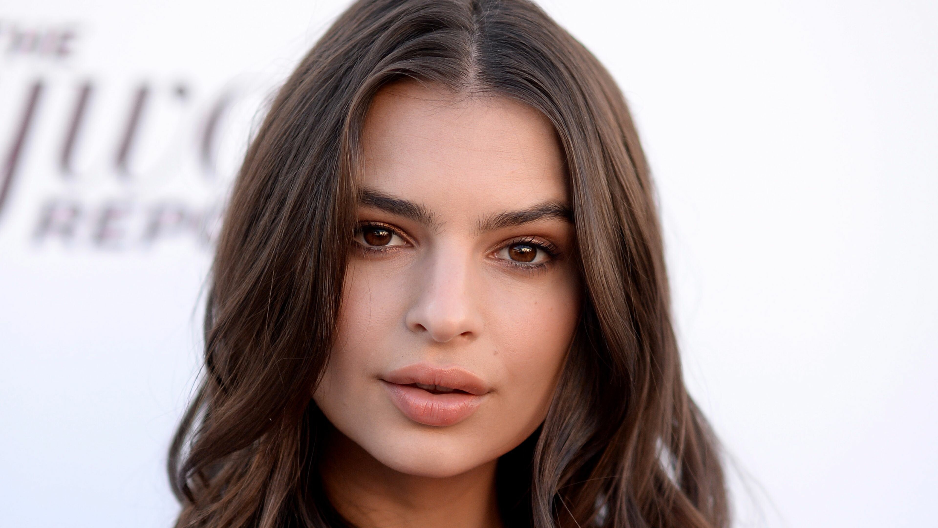 Celebrity charm, HD wide wallpaper, Emily Ratajkowski, Mesmerizing beauty, 3840x2160 4K Desktop