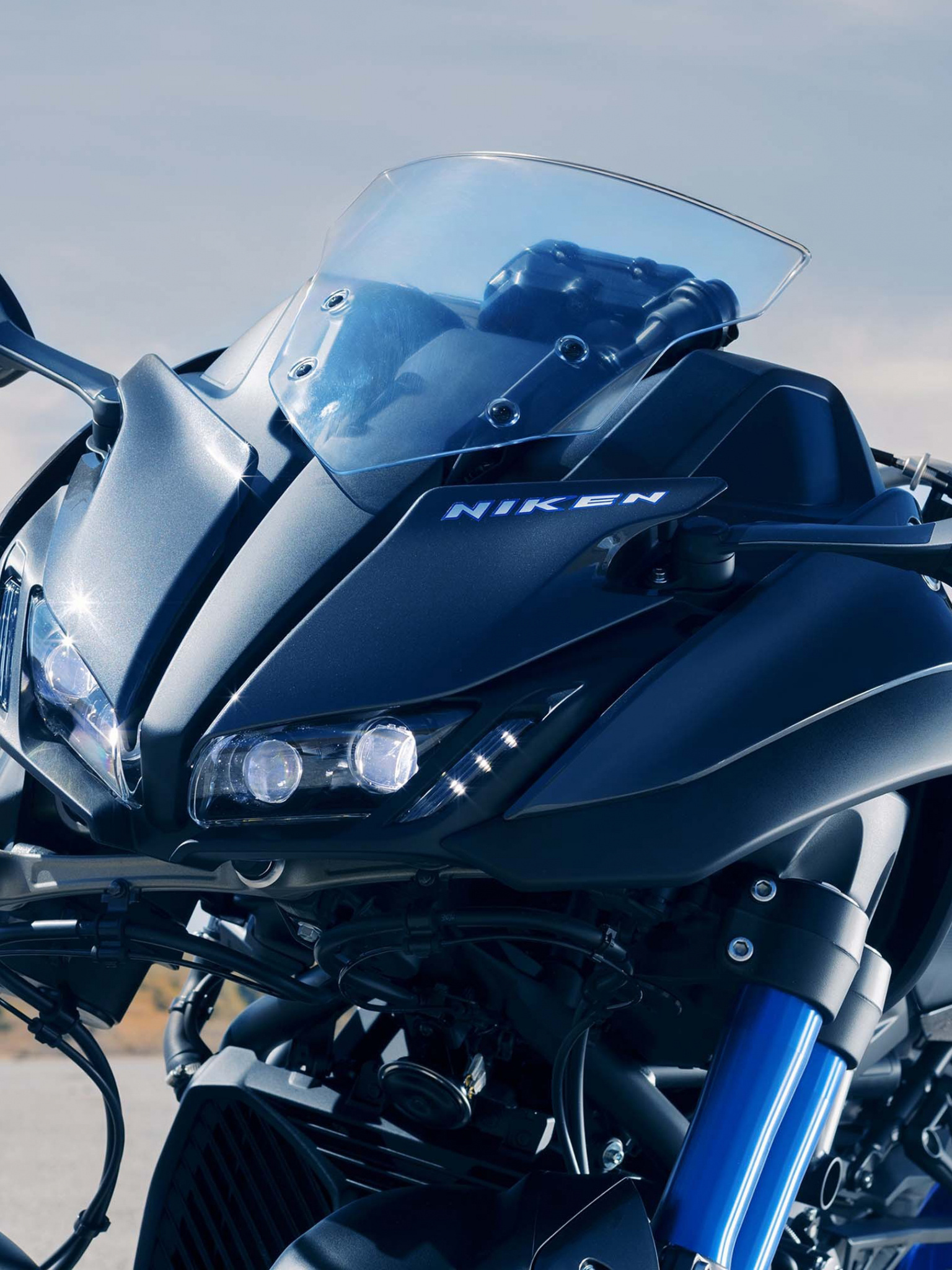 Yamaha Niken, 2019, Bike, 4K Ultra HD, 1540x2050 HD Phone