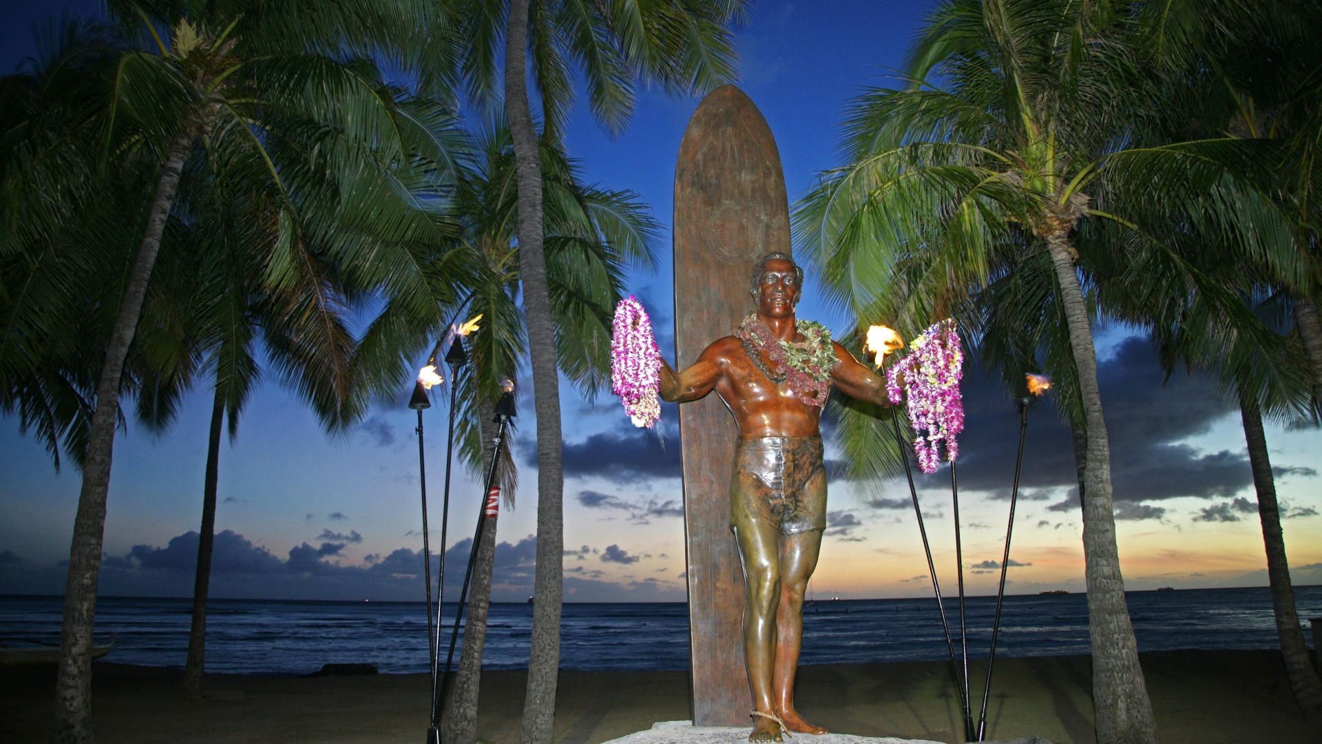 Duke Kahanamoku, Sports, Travel, 1920x1080 Full HD Desktop