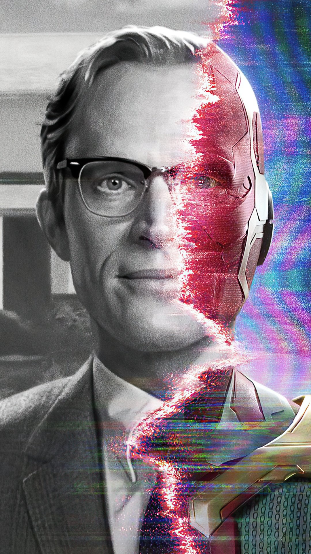 Paul Bettany, Actor, Marvel universe, WandaVision, 1080x1920 Full HD Phone