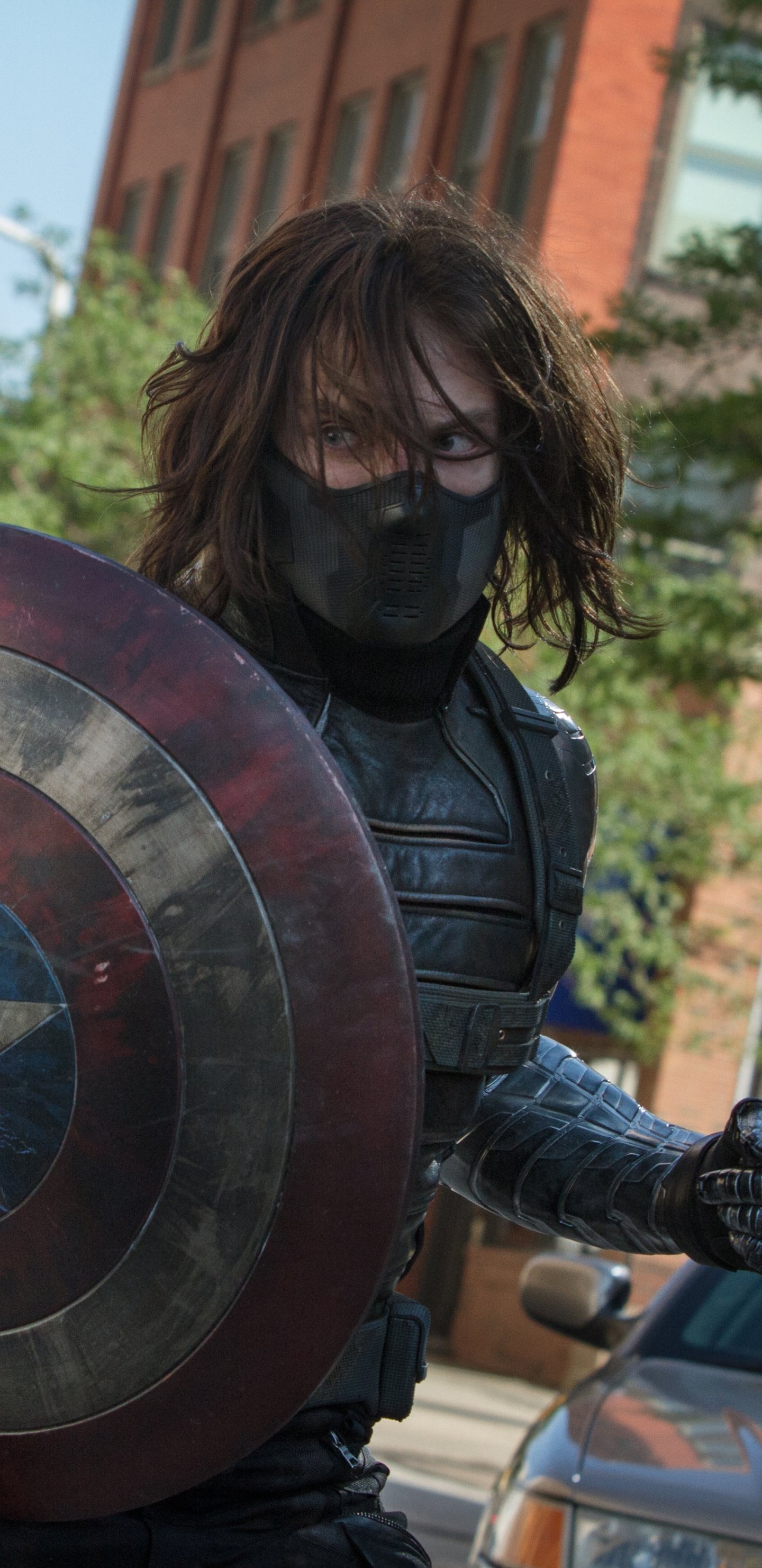 Winter Soldier, Captain America, Official movie stills, Thriller, 1440x2960 HD Phone