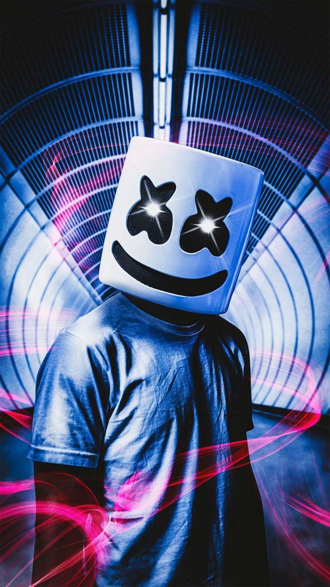 Marshmello, Cute iPhone Backgrounds Wallpaper, 1080x1920 Full HD Phone
