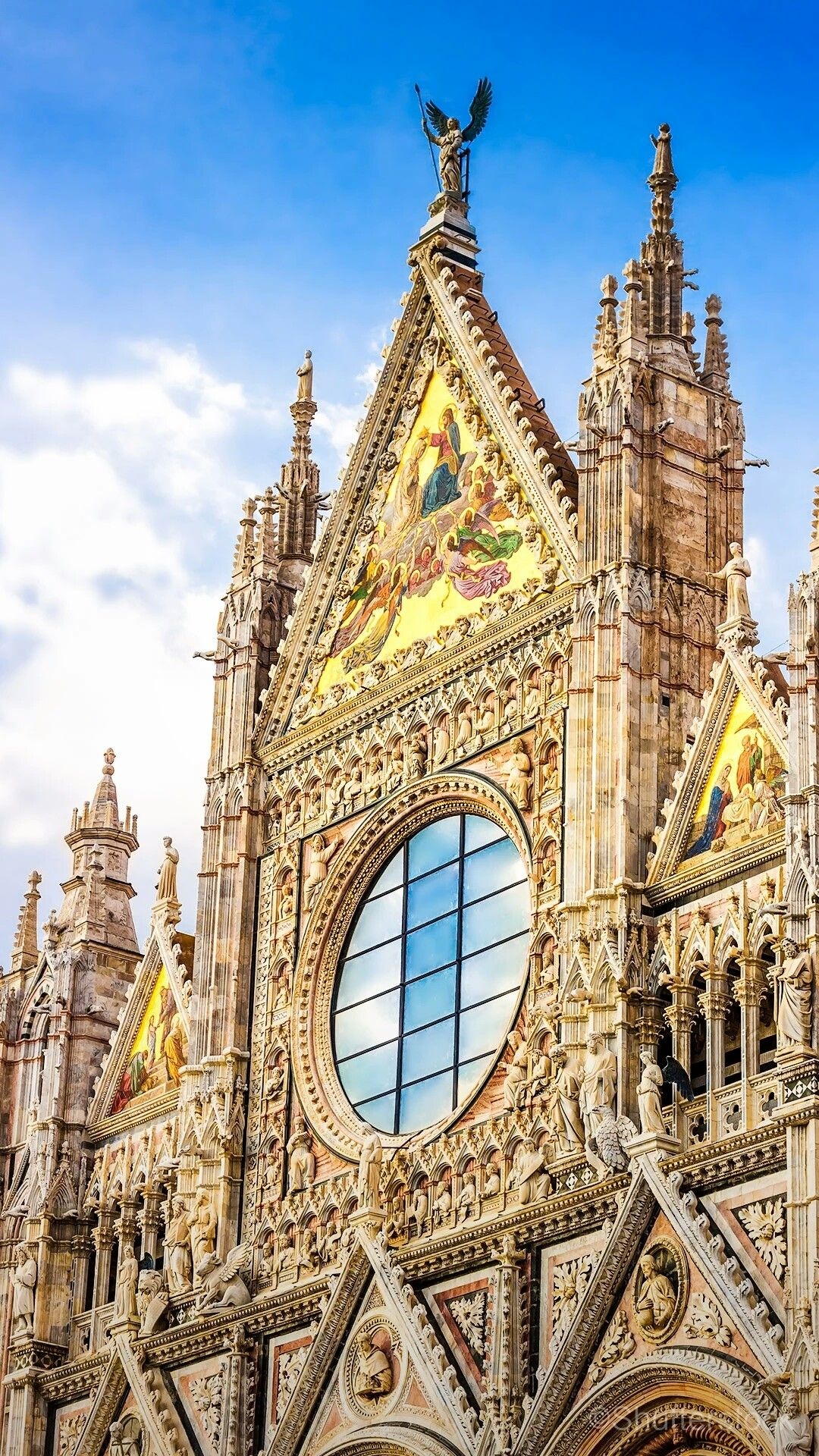 Siena Cathedral, Discovery architecture, Interior design, 1080x1920 Full HD Phone