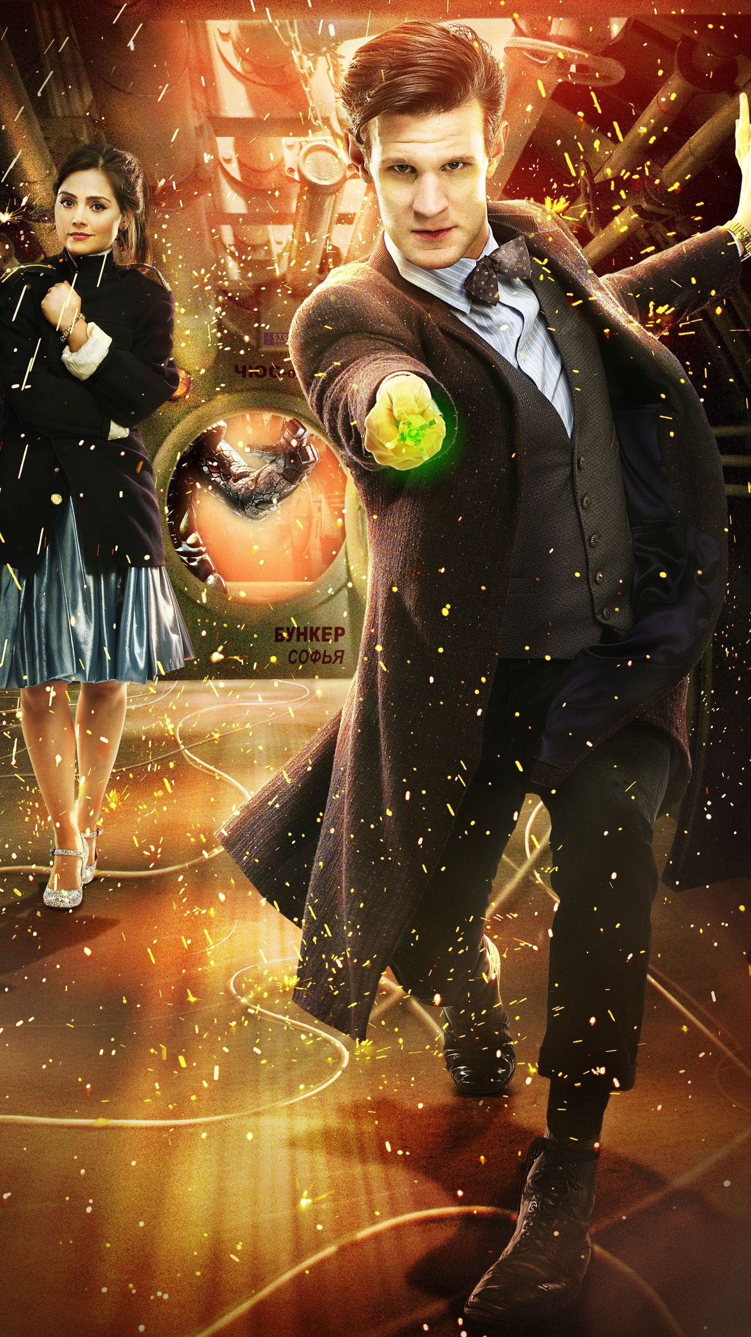 Doctor Who phone wallpaper, TARDIS artwork, Doctor Who series, 1540x2740 HD Phone