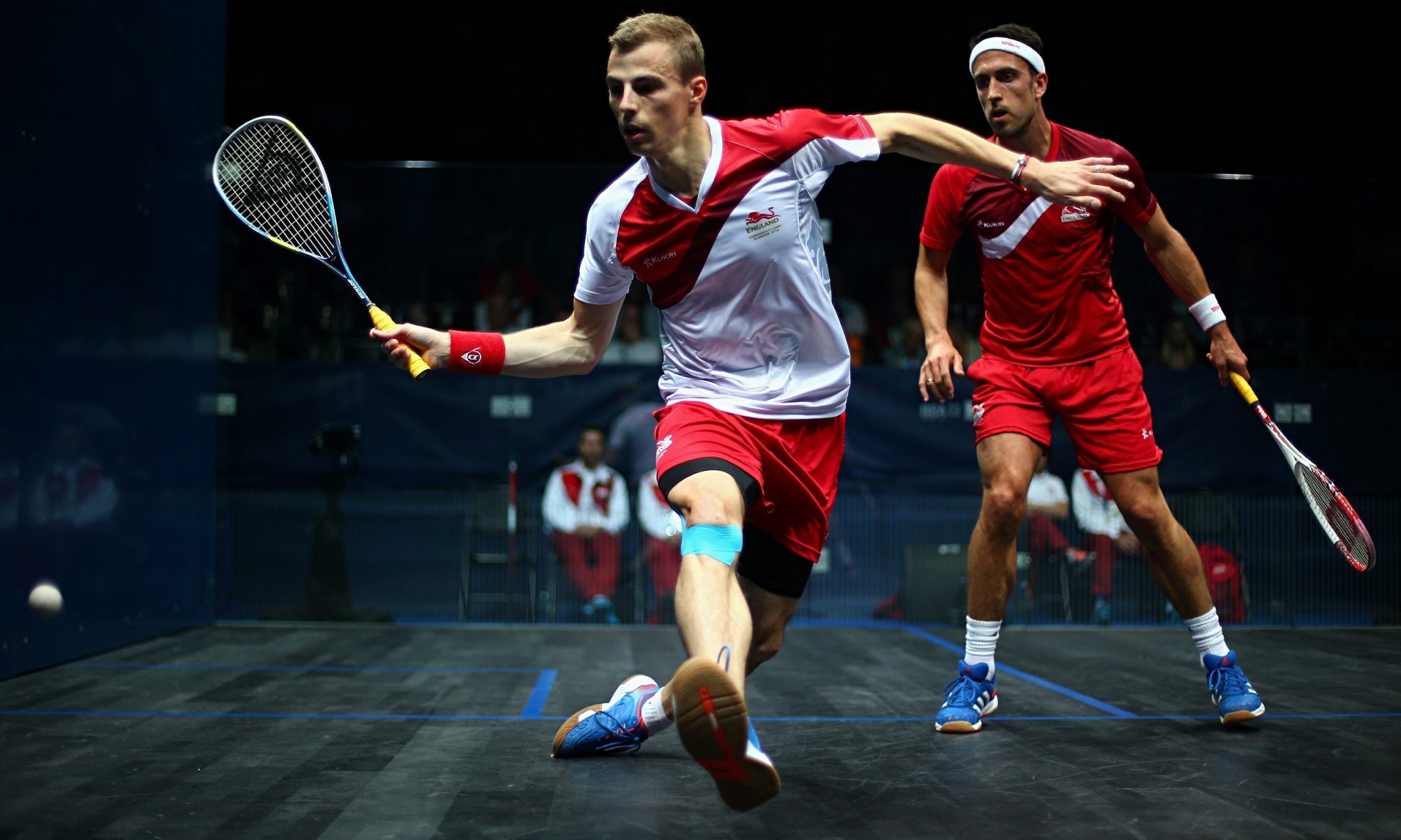 Nick Matthew and Peter Barker, Squash (Sport) Wallpaper, 2050x1230 HD Desktop