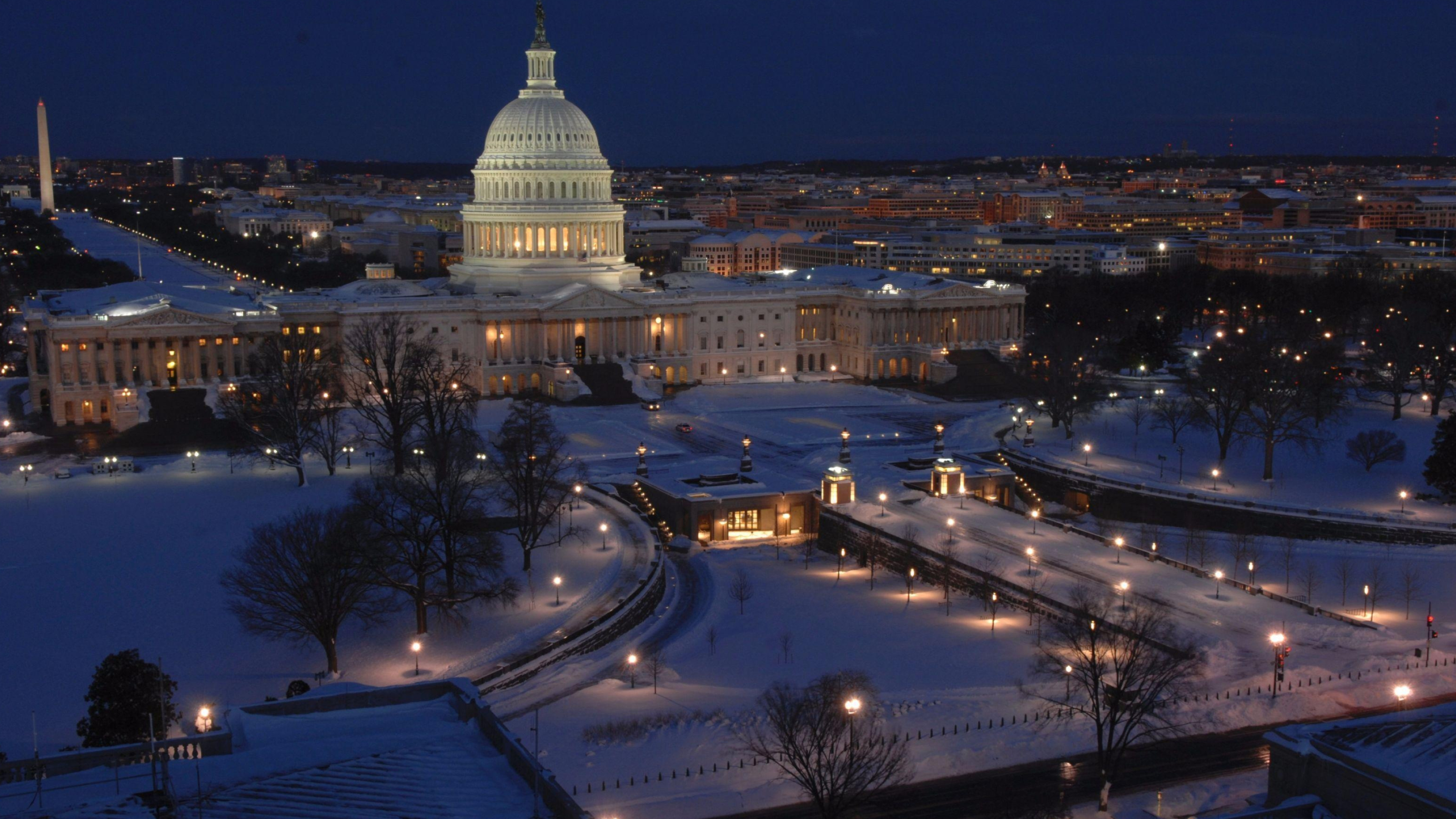 Washington Wallpapers, American Capital, Symbol of Democracy, Vibrant City, 3840x2160 4K Desktop