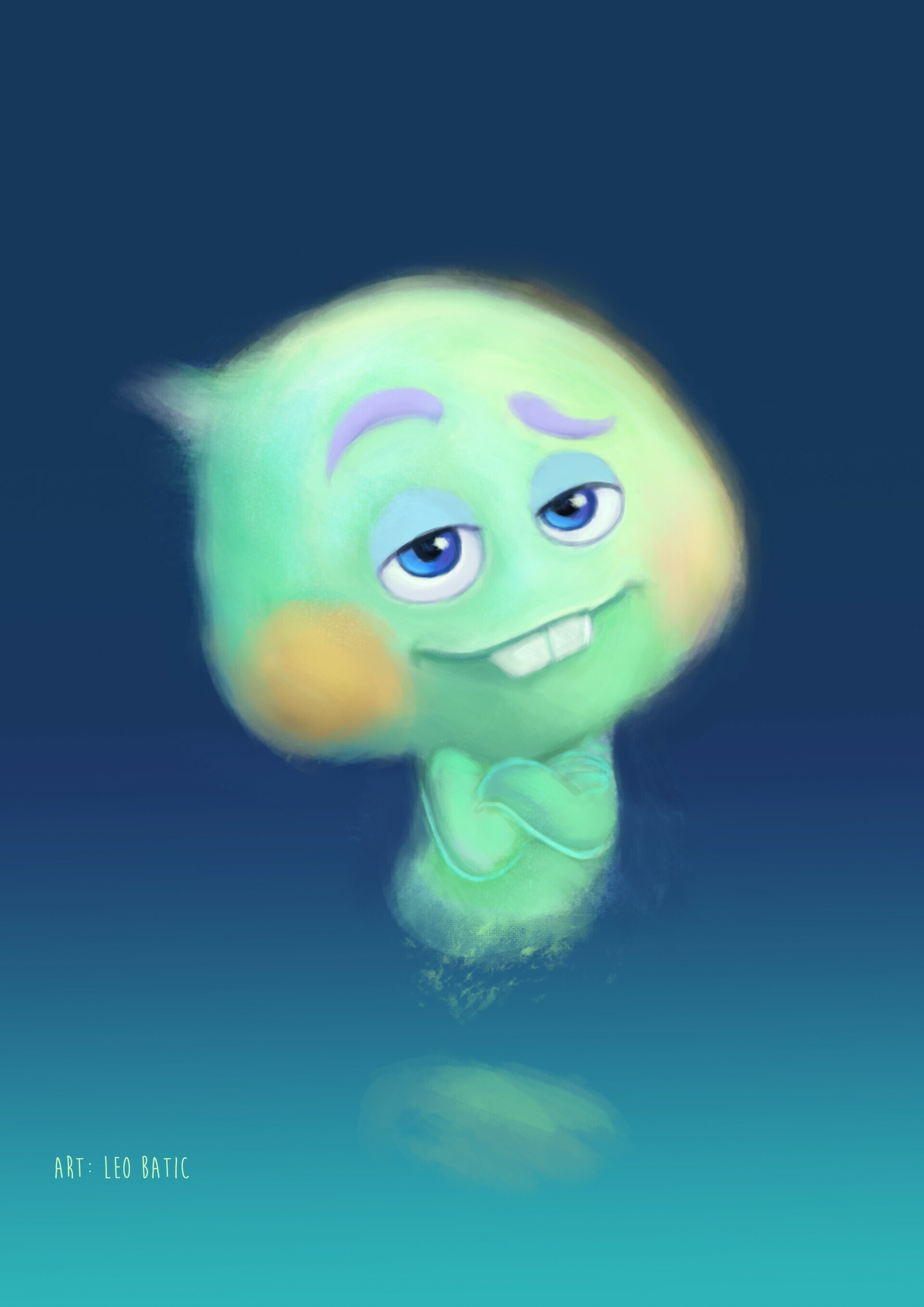 Soul, Pixar animation, Artstation gallery, Creative designs, 1920x2720 HD Phone