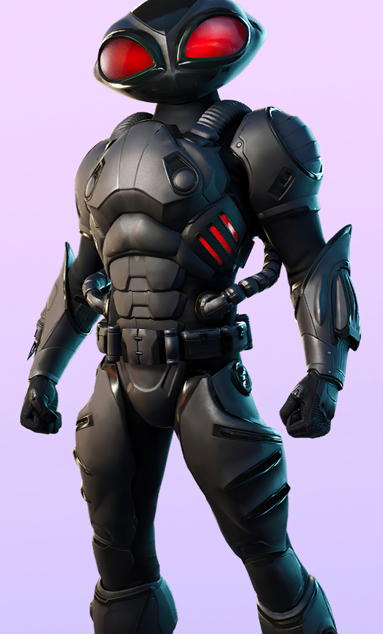 Fortnite Black Manta skin, iPhone wallpapers, HD 4K visuals, Mobile gaming, 1280x2120 HD Phone