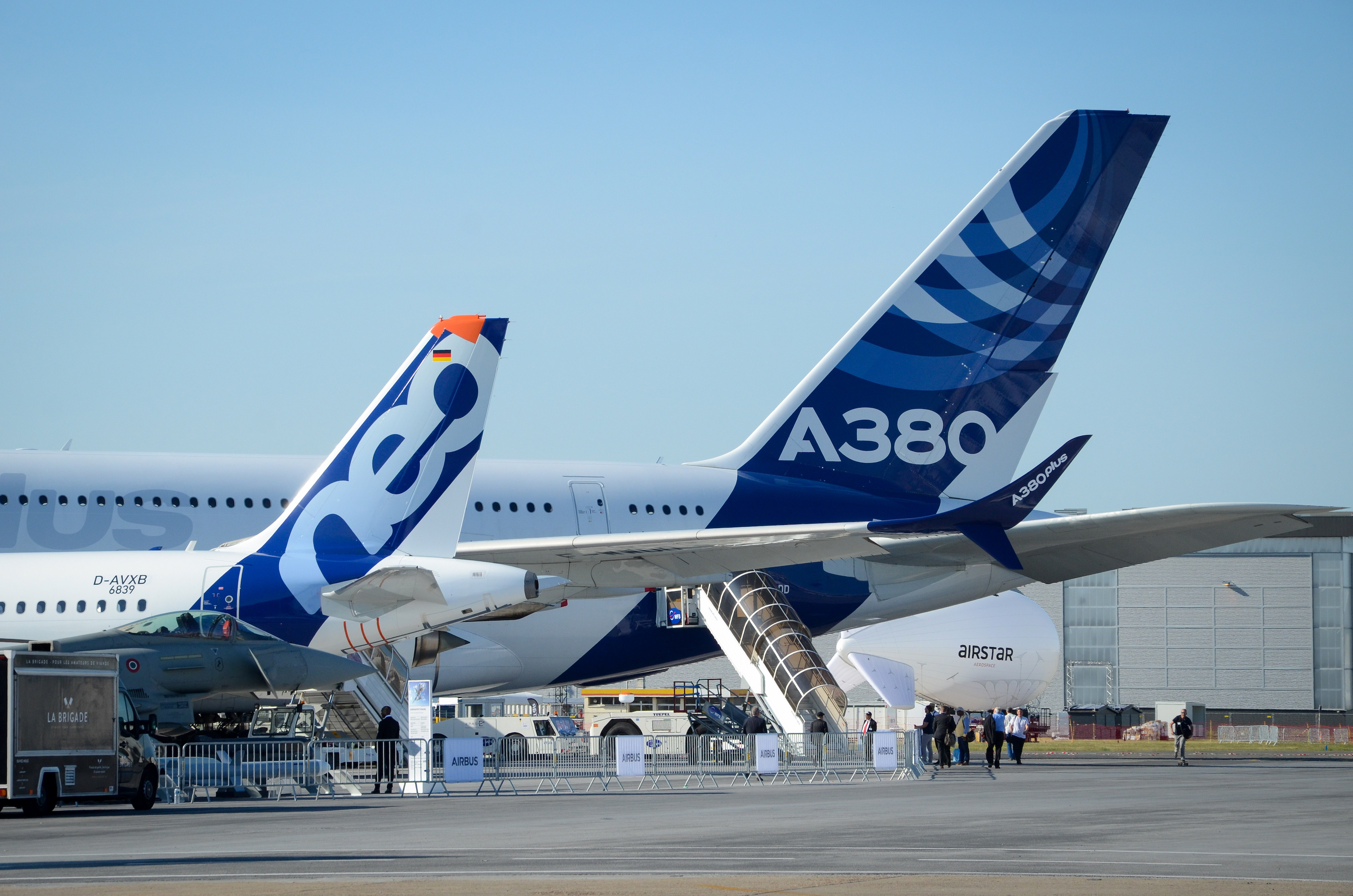 Airbus 380, In Hamburg, Airbus A321XLR, 3000x1990 HD Desktop