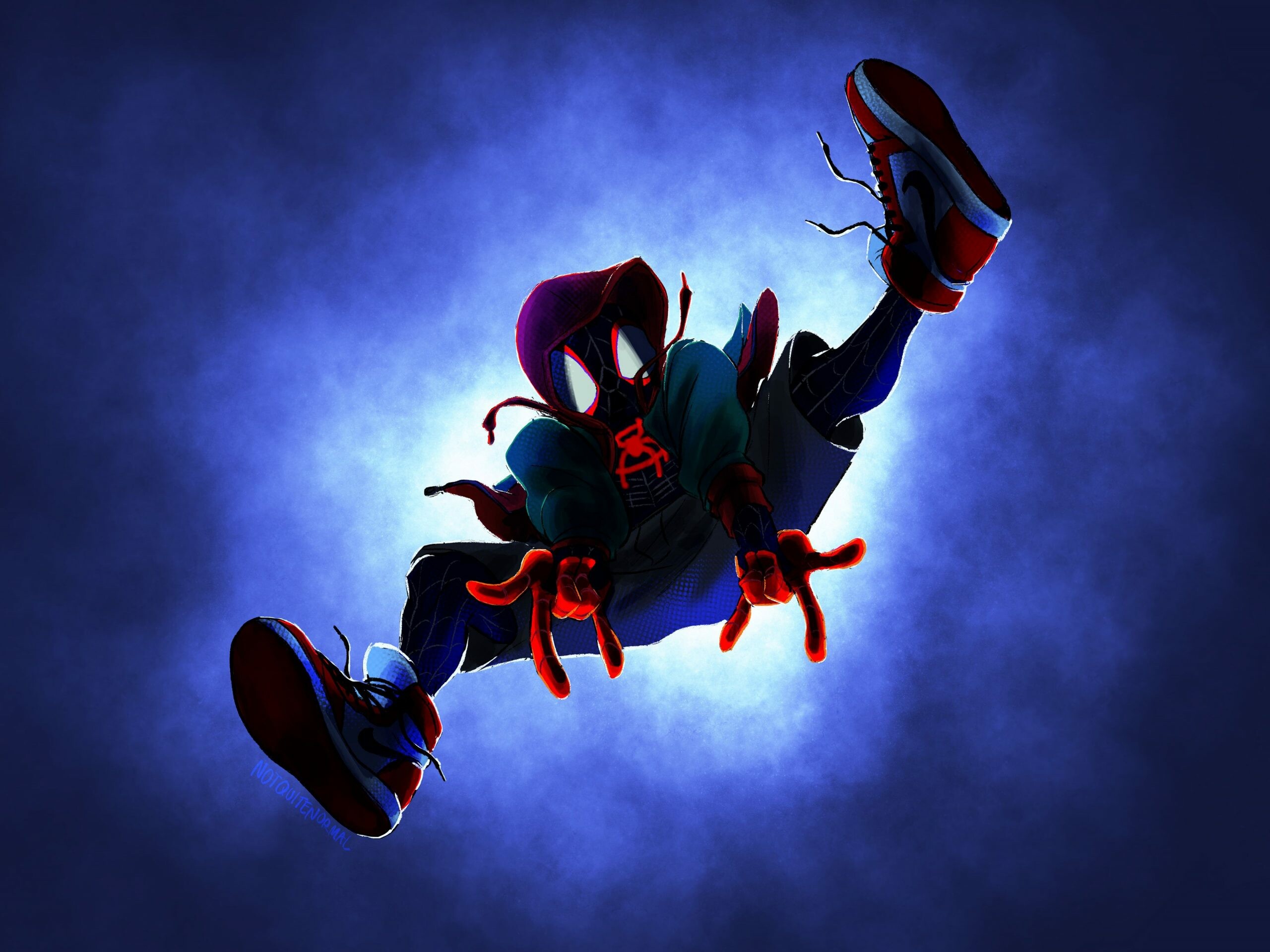 Spider-Man into the Spider-Verse, High-resolution wallpaper, Vibrant colours, 2560x1920 HD Desktop