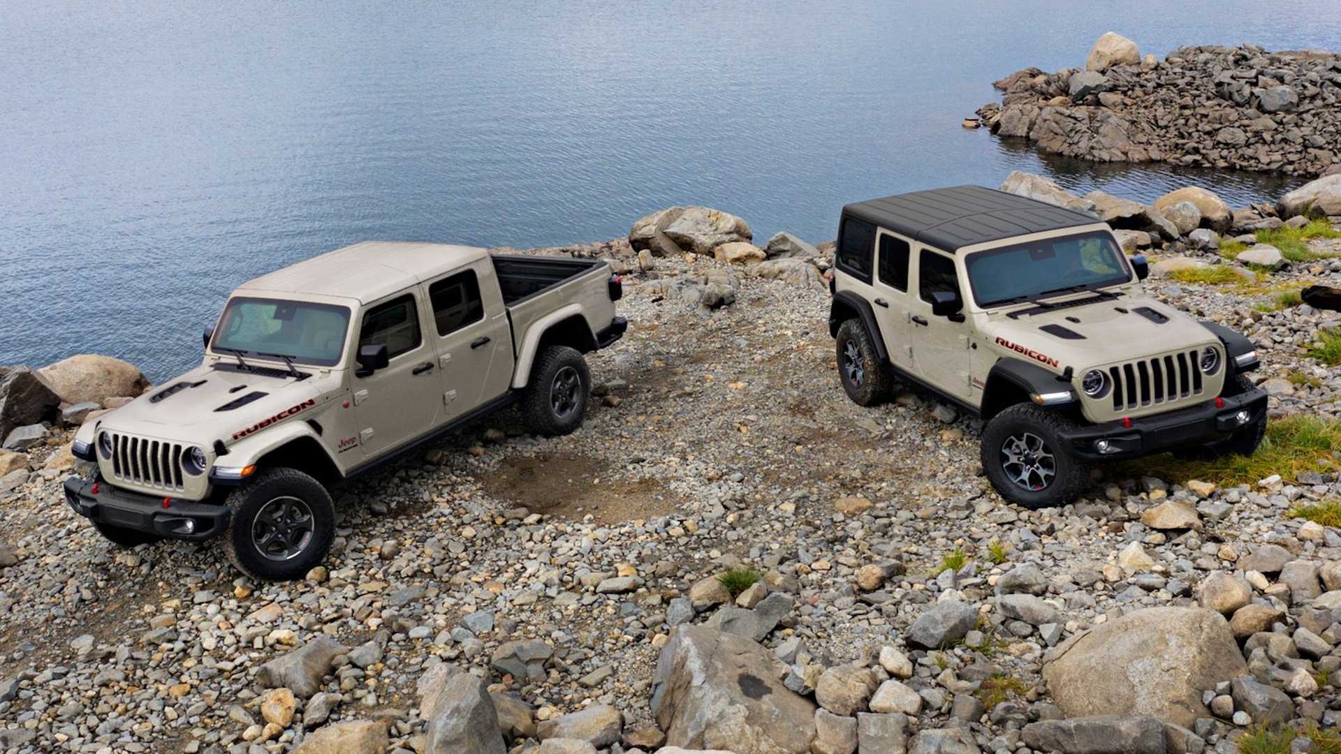 Jeep Gladiator, Auto, 2022, Gobi tan color, 1920x1080 Full HD Desktop