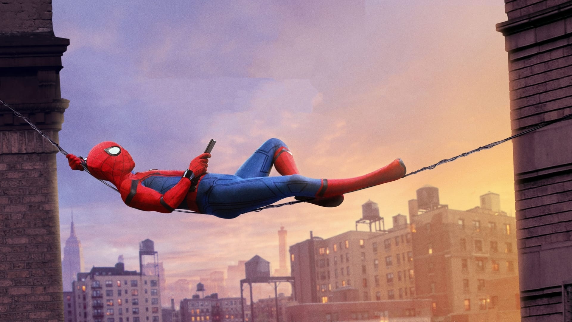 Spider-Man Homecoming, Windows 10 theme, 1920x1080 Full HD Desktop