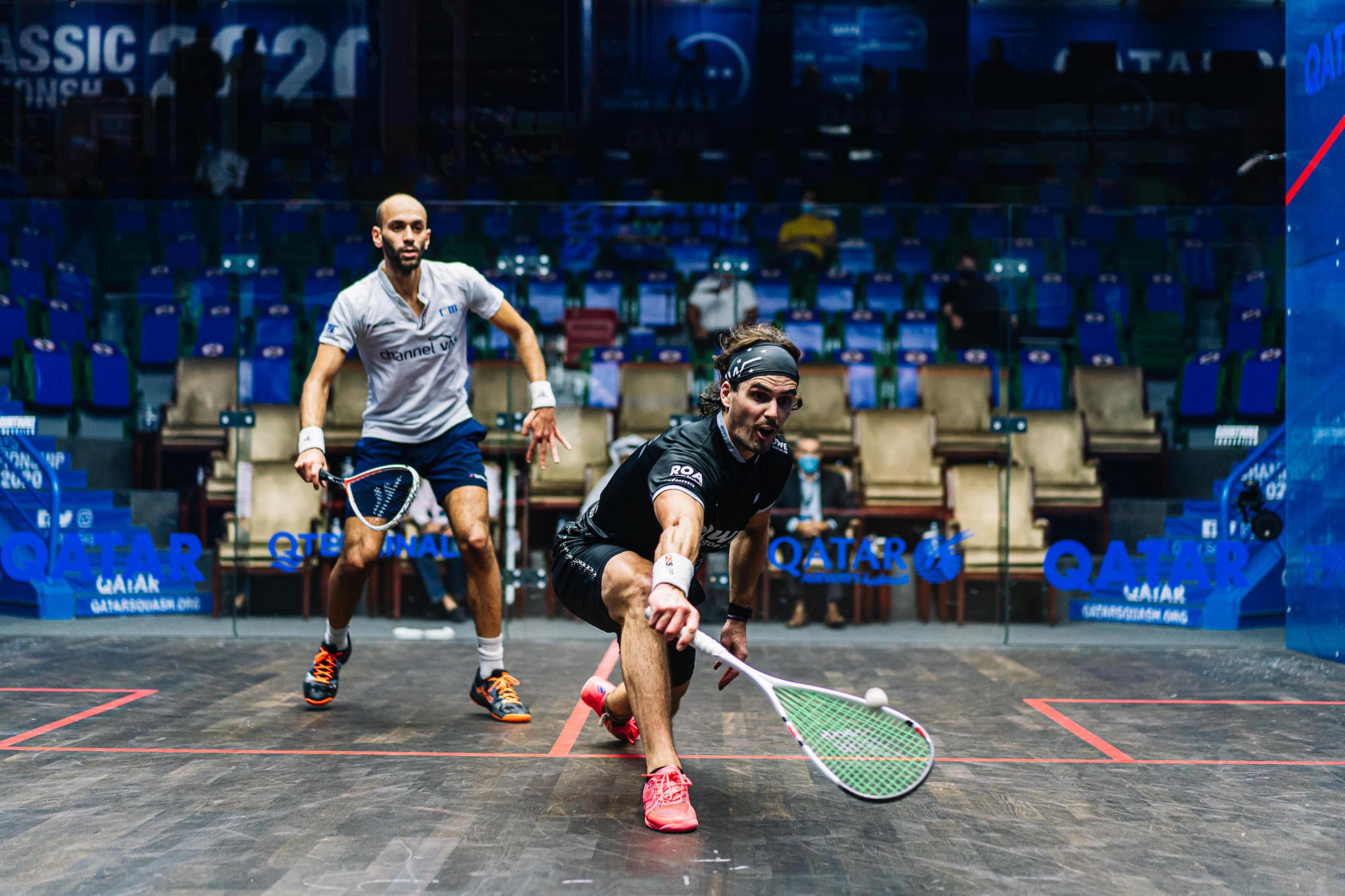 Ali Farag and Tarek Momen, Squash (Sport) Wallpaper, 2050x1370 HD Desktop