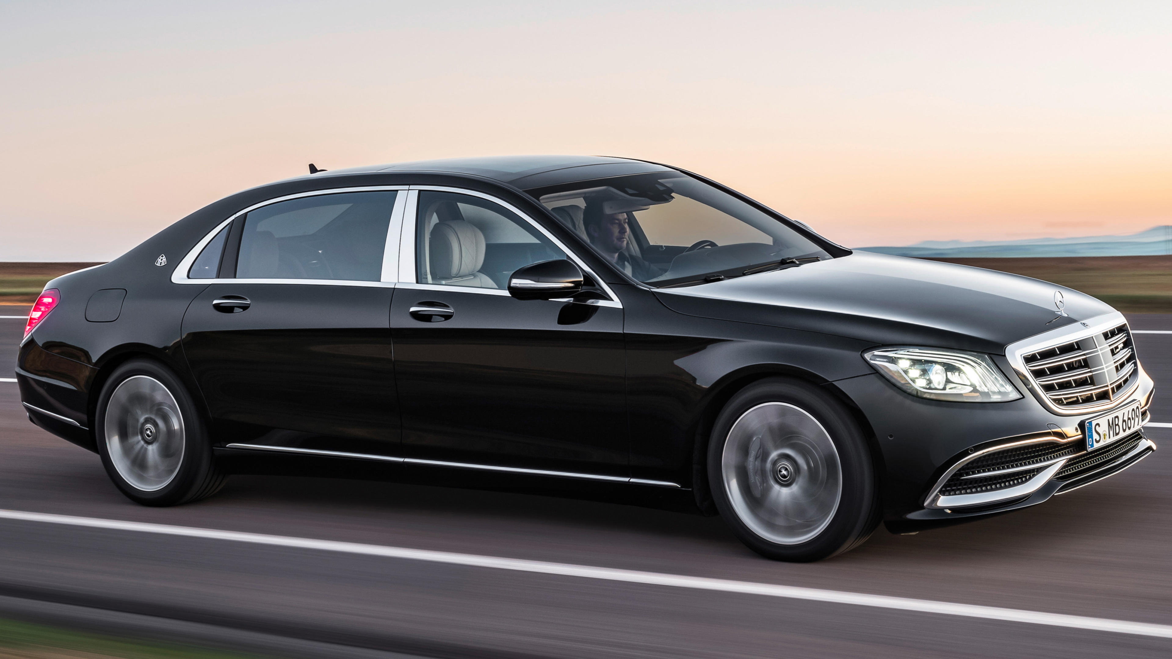 Mercedes-Benz Maybach S600, Opulent luxury, Elite lifestyle, Unmatched sophistication, 3840x2160 4K Desktop