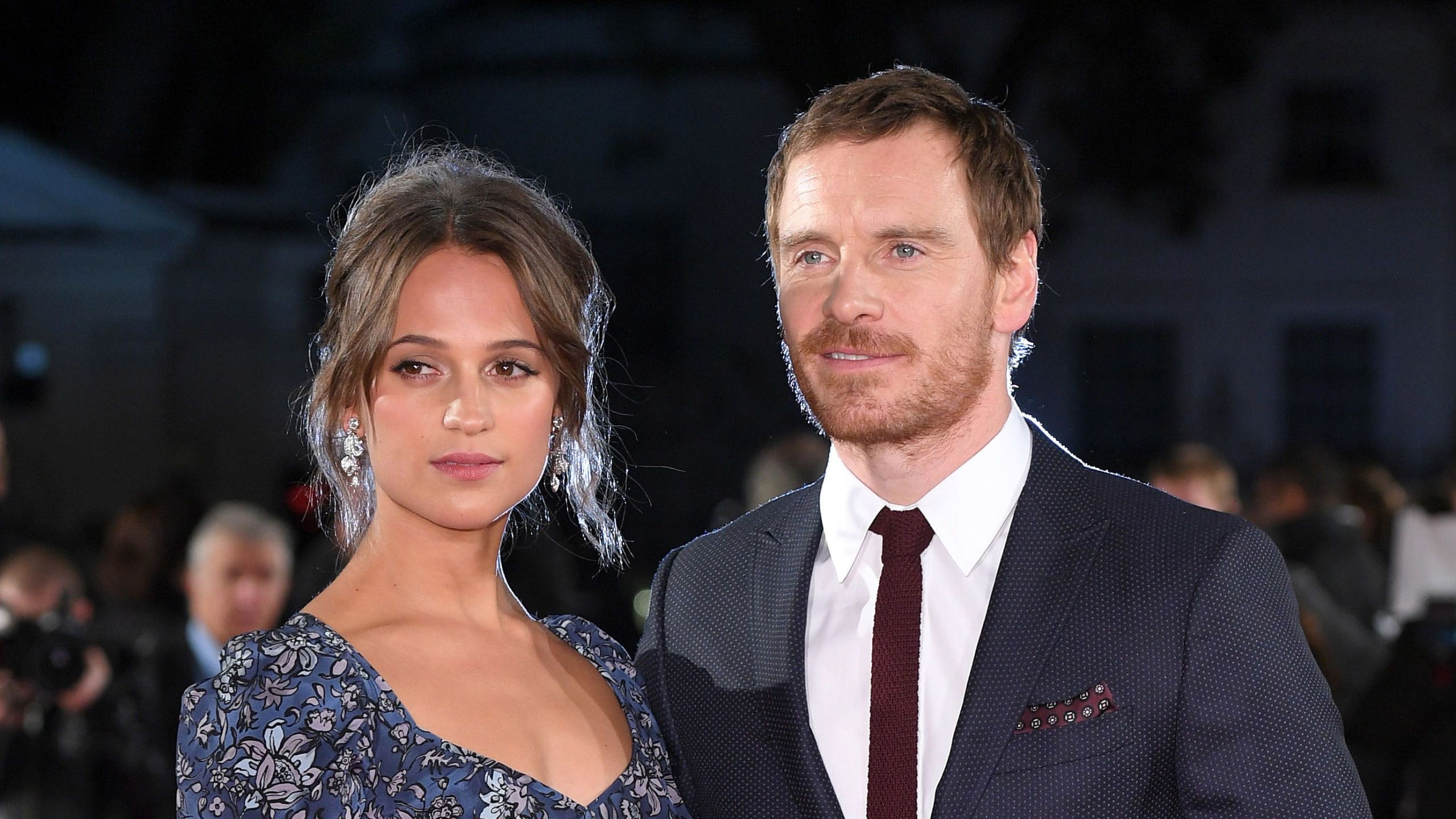 Alicia Vikander, Michael Fassbender, Premiere, Marie Claire, 2560x1440 HD Desktop