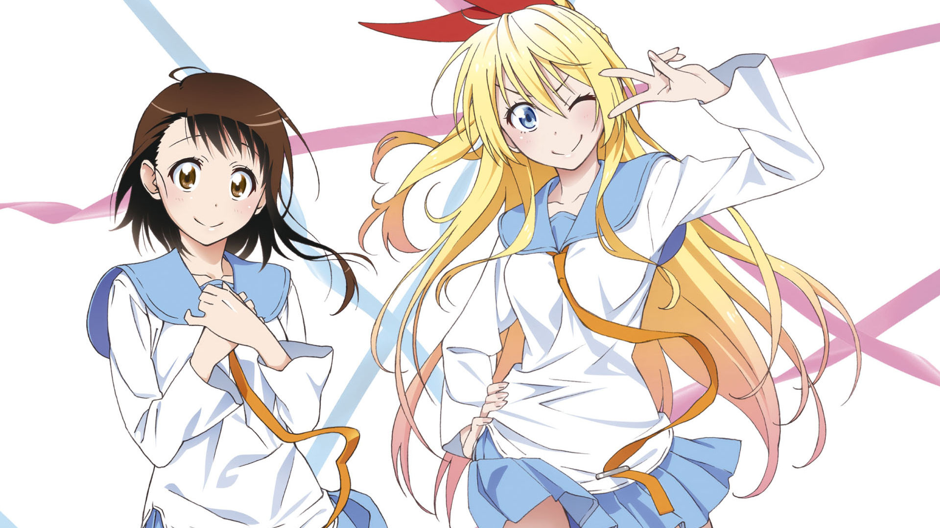 Nisekoi, Part 9, Anime image, High school romance, 1920x1080 Full HD Desktop