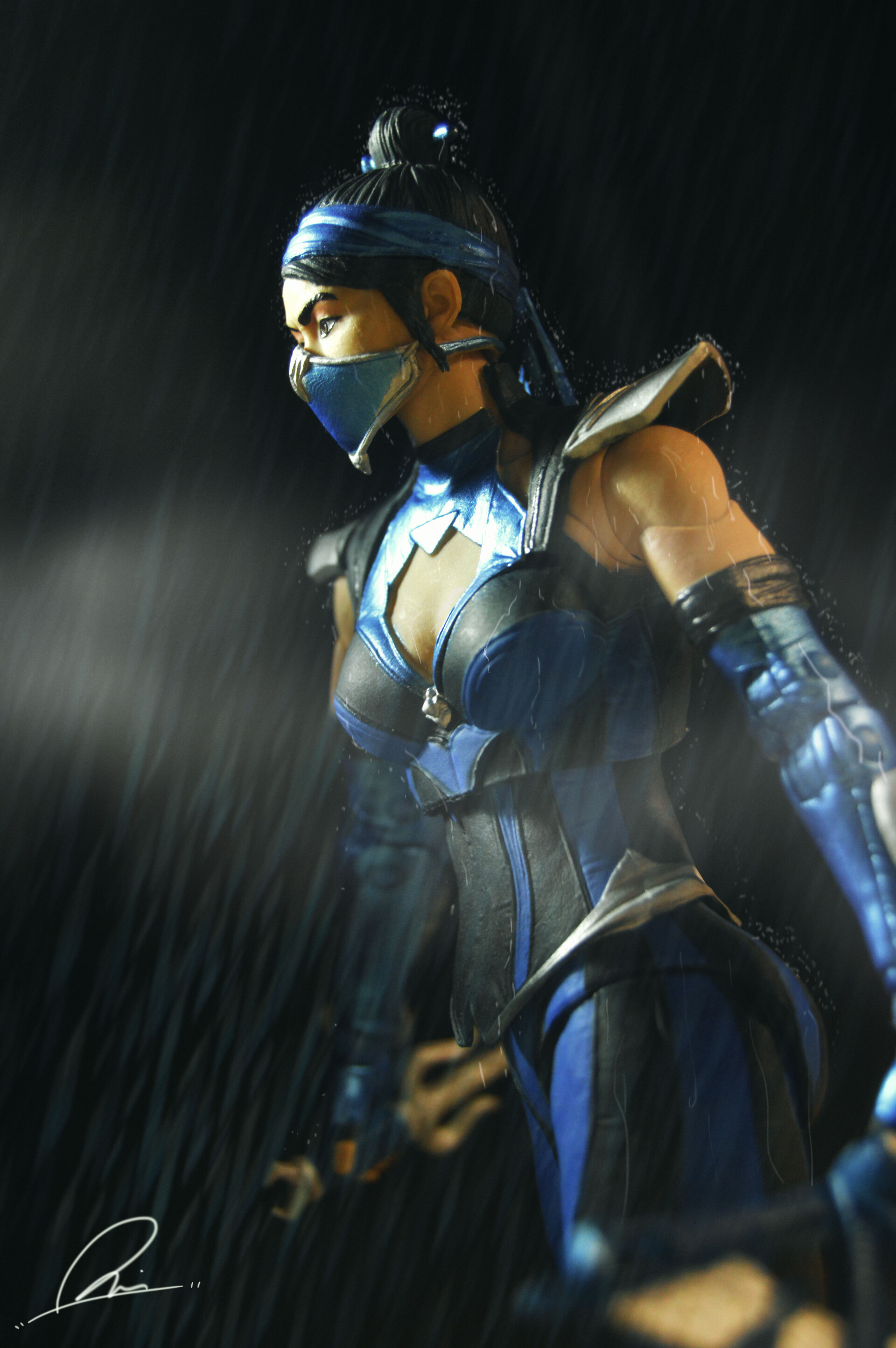 Artstation McFarlane, Kitana, Mortal Kombat 11, 1920x2890 HD Phone