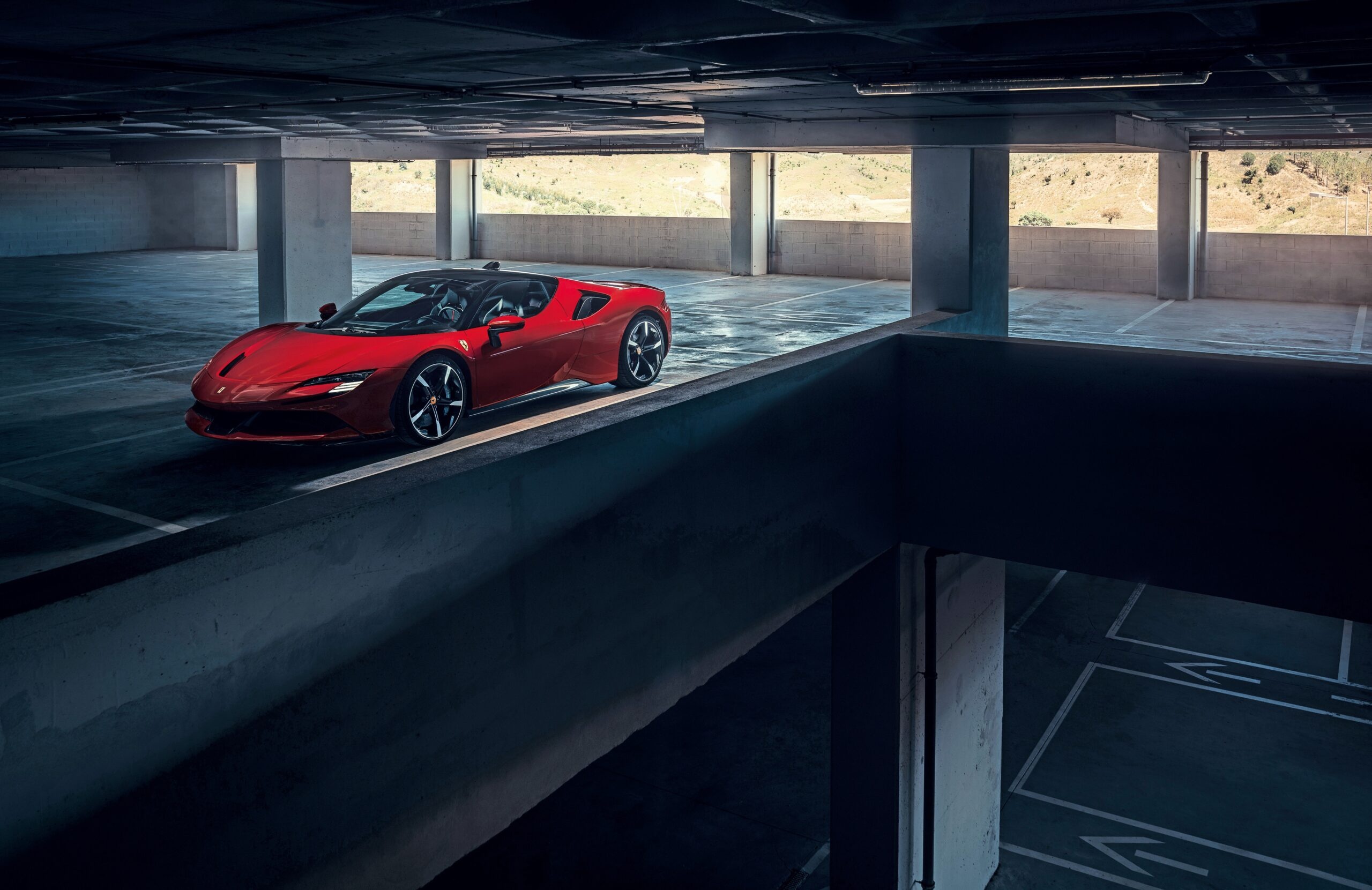 Ferrari SF90 Stradale, Striking design, High-performance hybrid, Automotive excellence, 2560x1670 HD Desktop