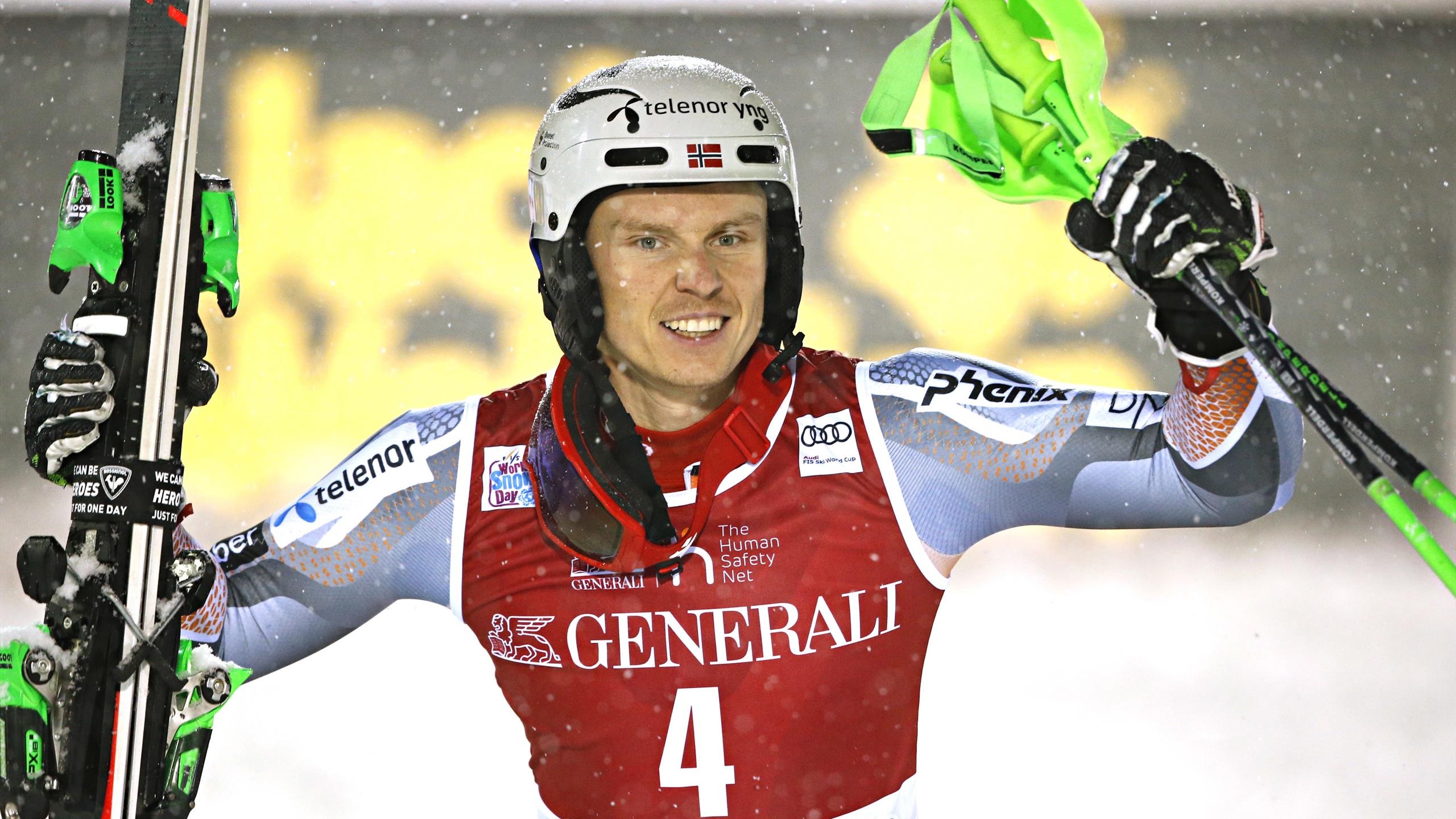 Henrik Kristoffersen, Heartbreak for Dave Ryding, Levi victory, 2560x1440 HD Desktop
