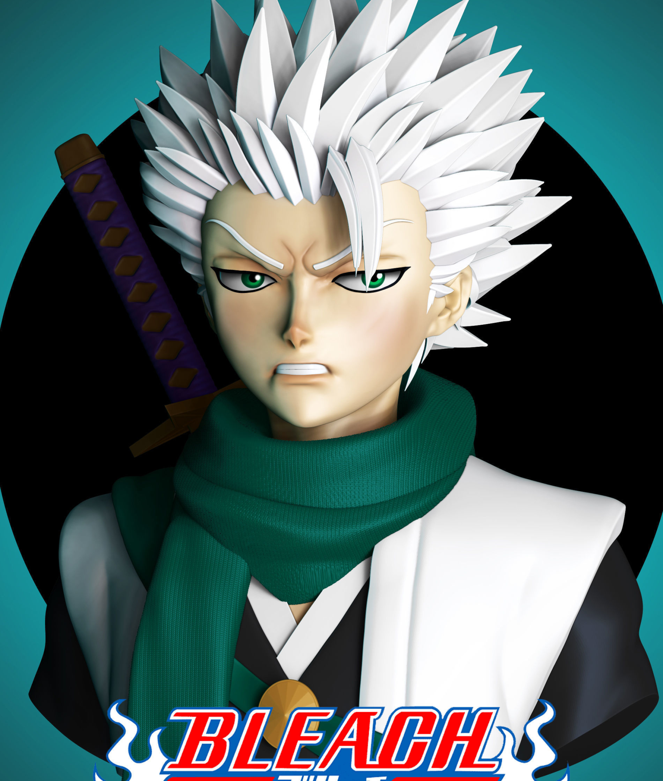 Poster, Hitsugaya Wallpaper, 2110x2490 HD Phone