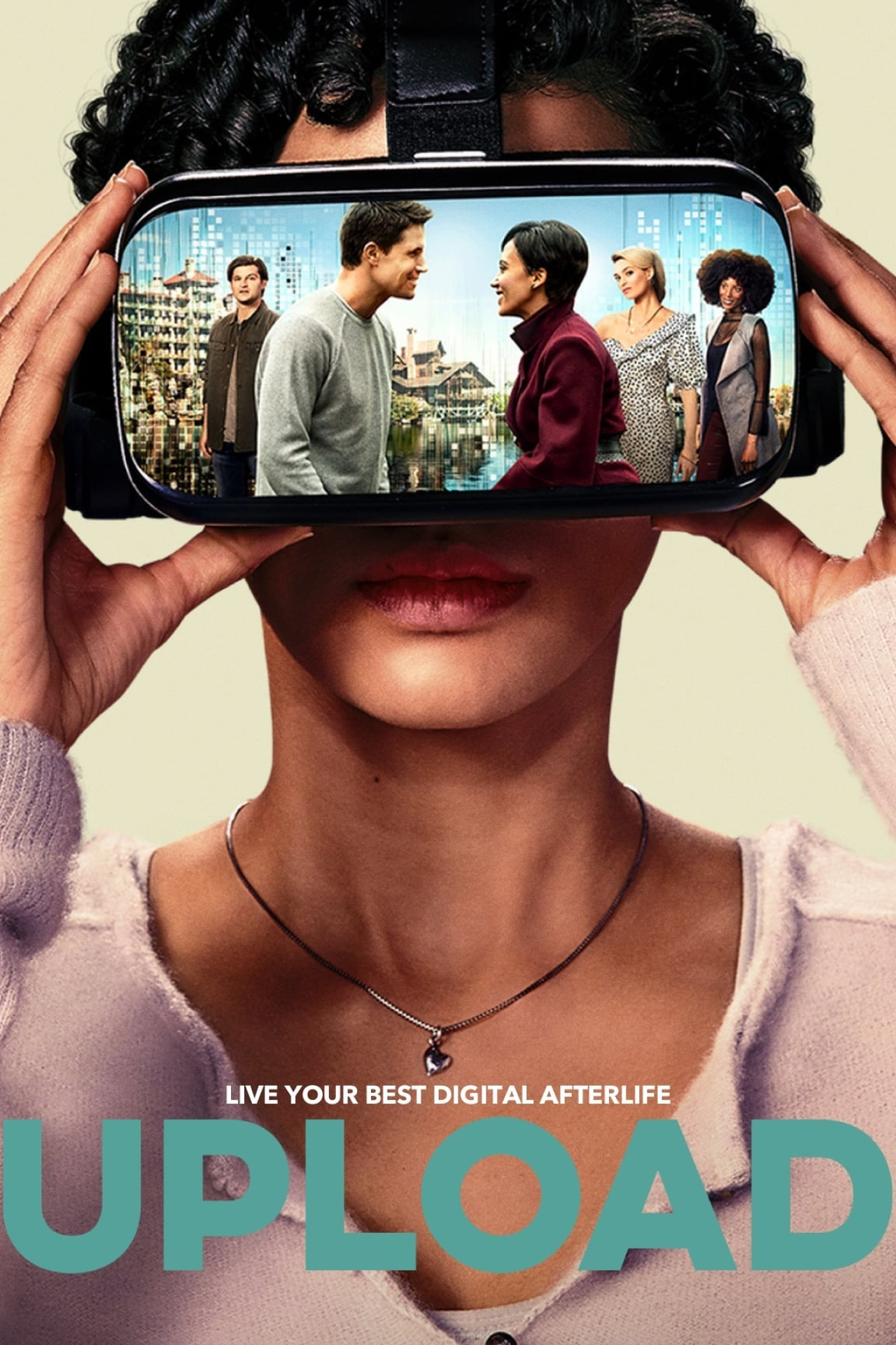 Upload, Virtual afterlife, Sci-fi comedy, Thought-provoking, 1280x1920 HD Phone