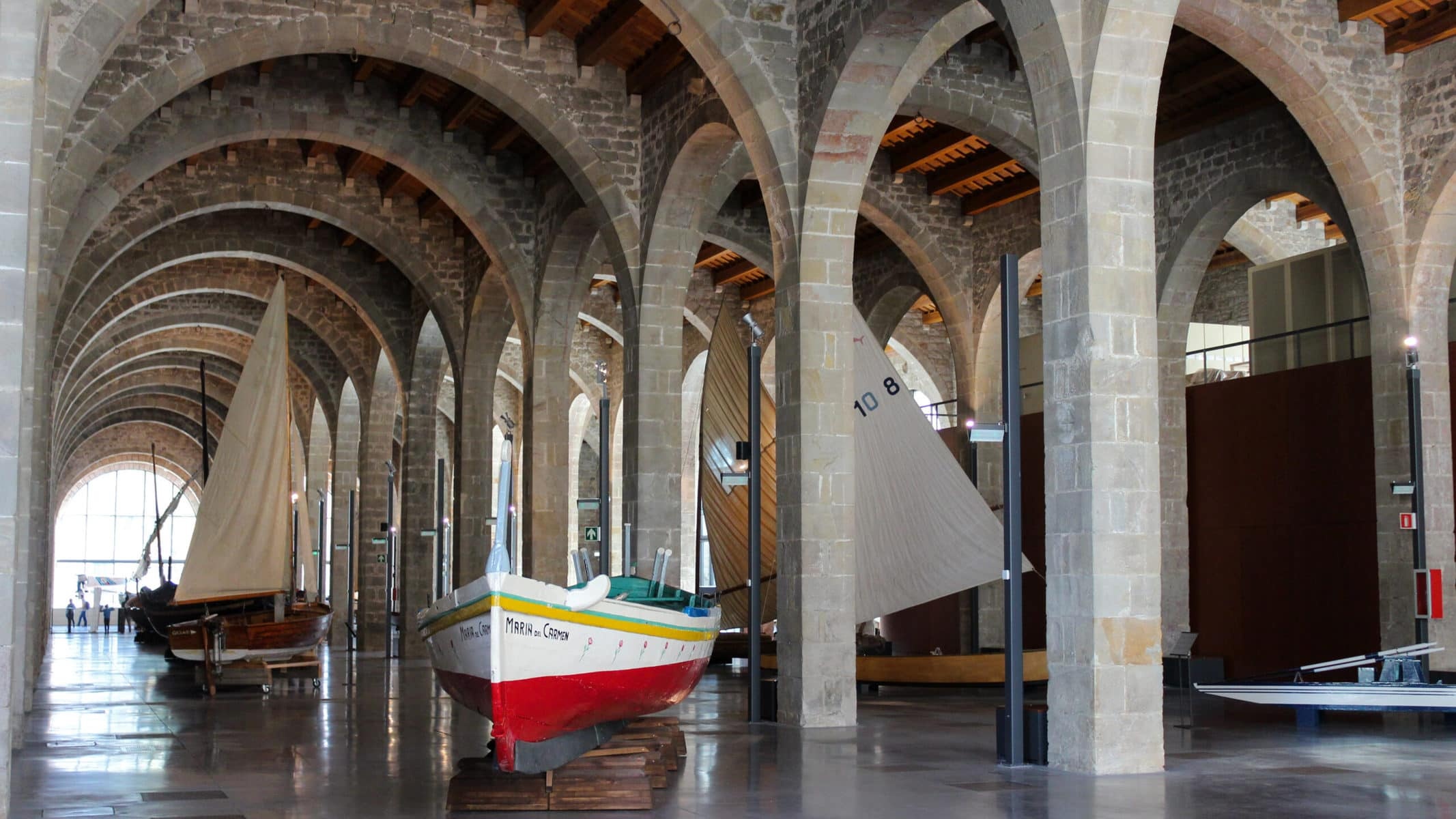 Barcelona, Maritime Museum Wallpaper, 2140x1200 HD Desktop