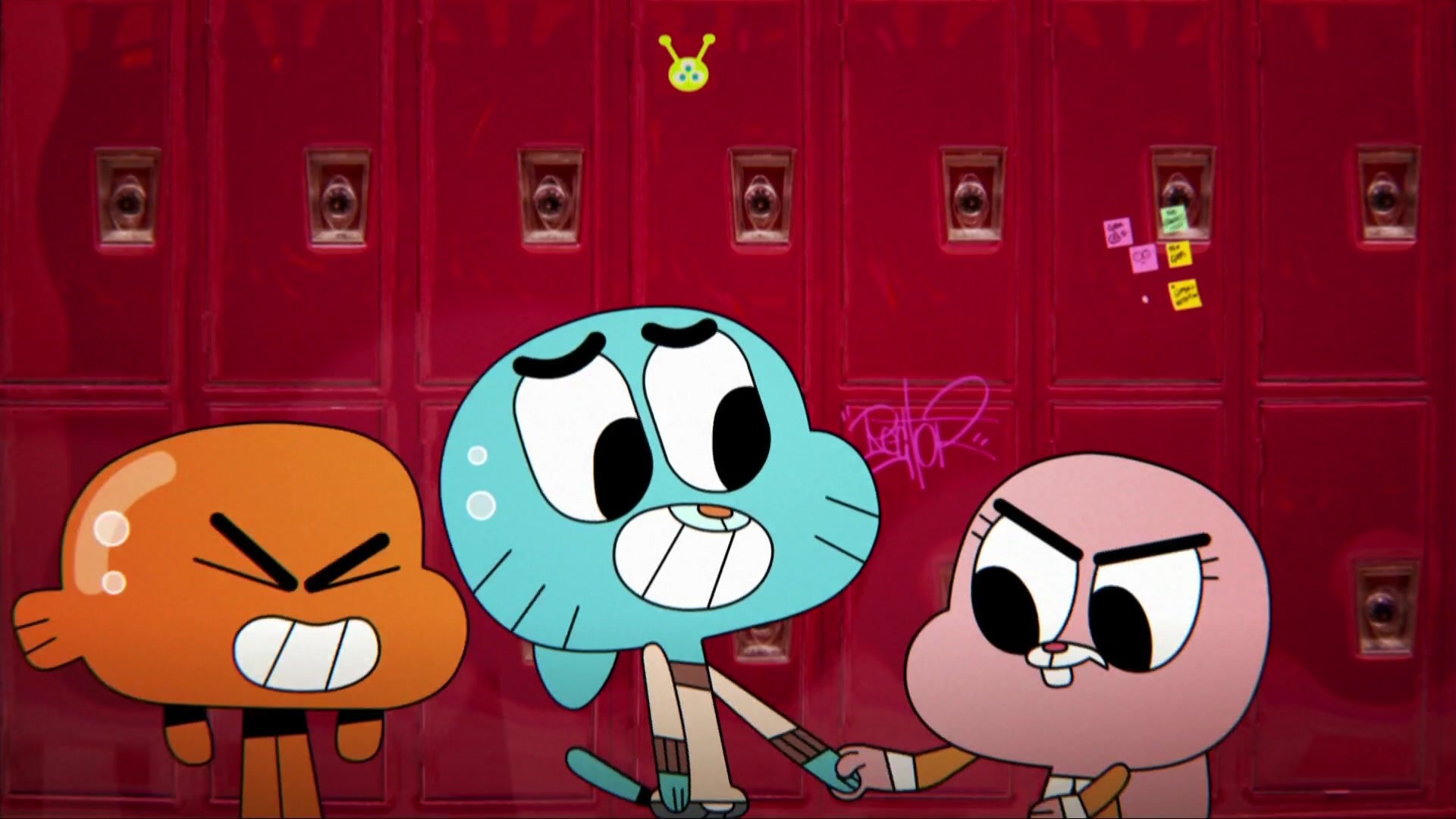 Gumball Watterson, Darwin Watterson, Anais Watterson, Full HD Desktop wallpaper